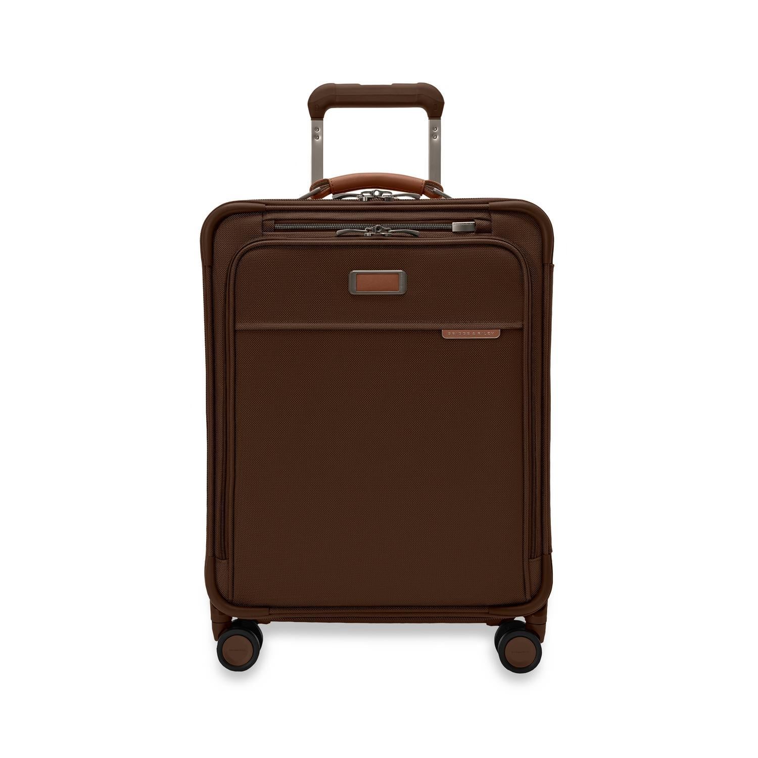 Briggs and Riley Global Carry-On Spinner Chocolate