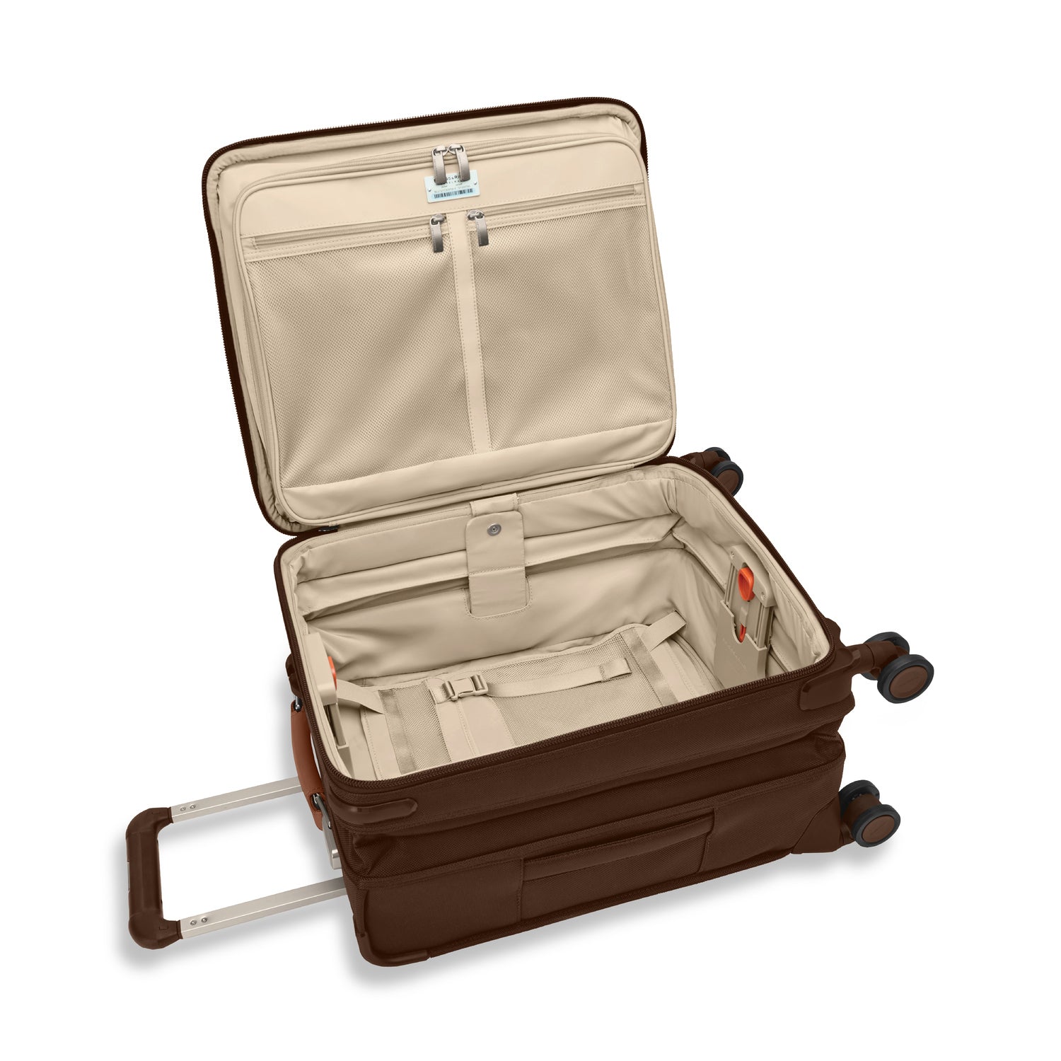 Briggs and Riley Global Carry-On Spinner Chocolate
