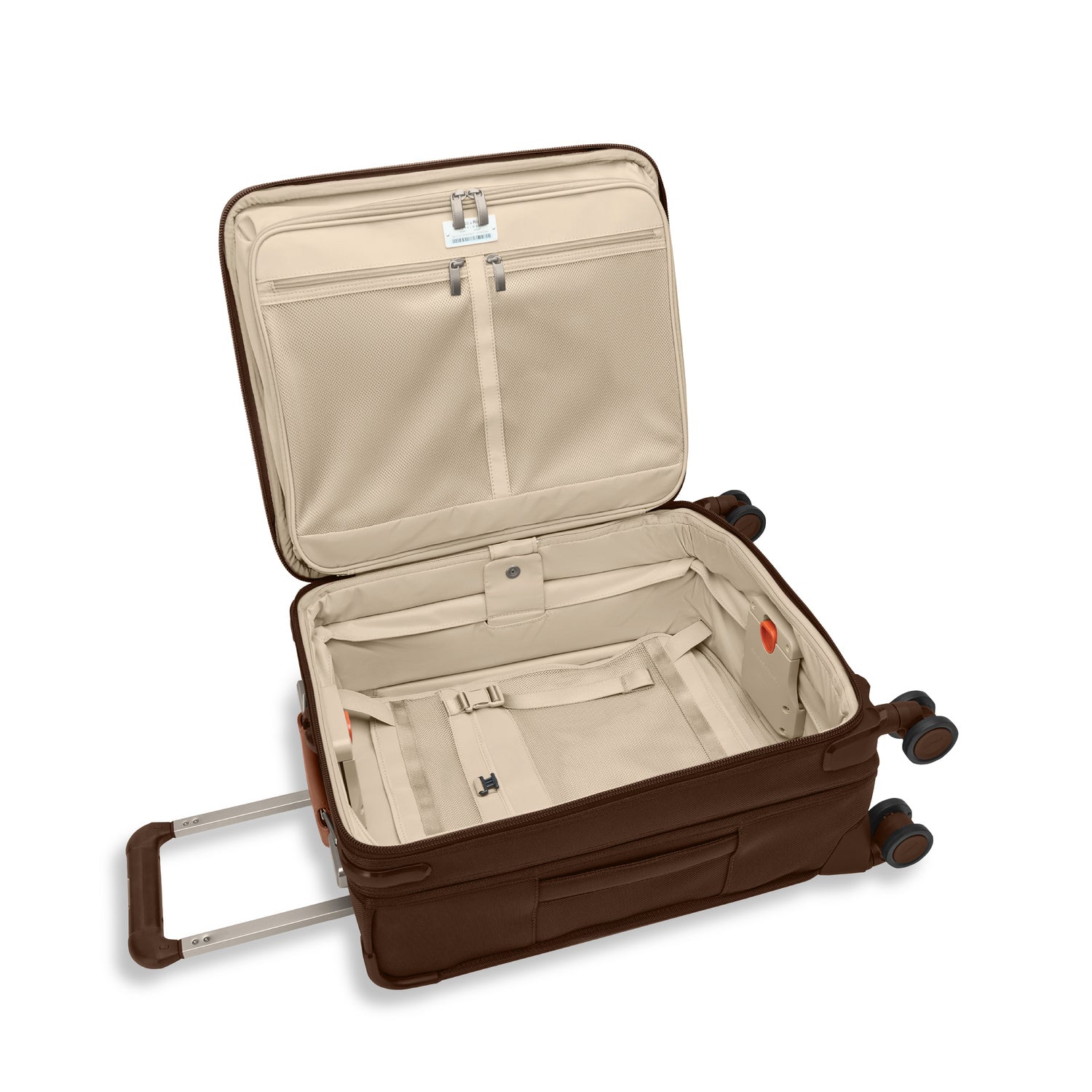 Briggs and Riley Global Carry-On Spinner Chocolate