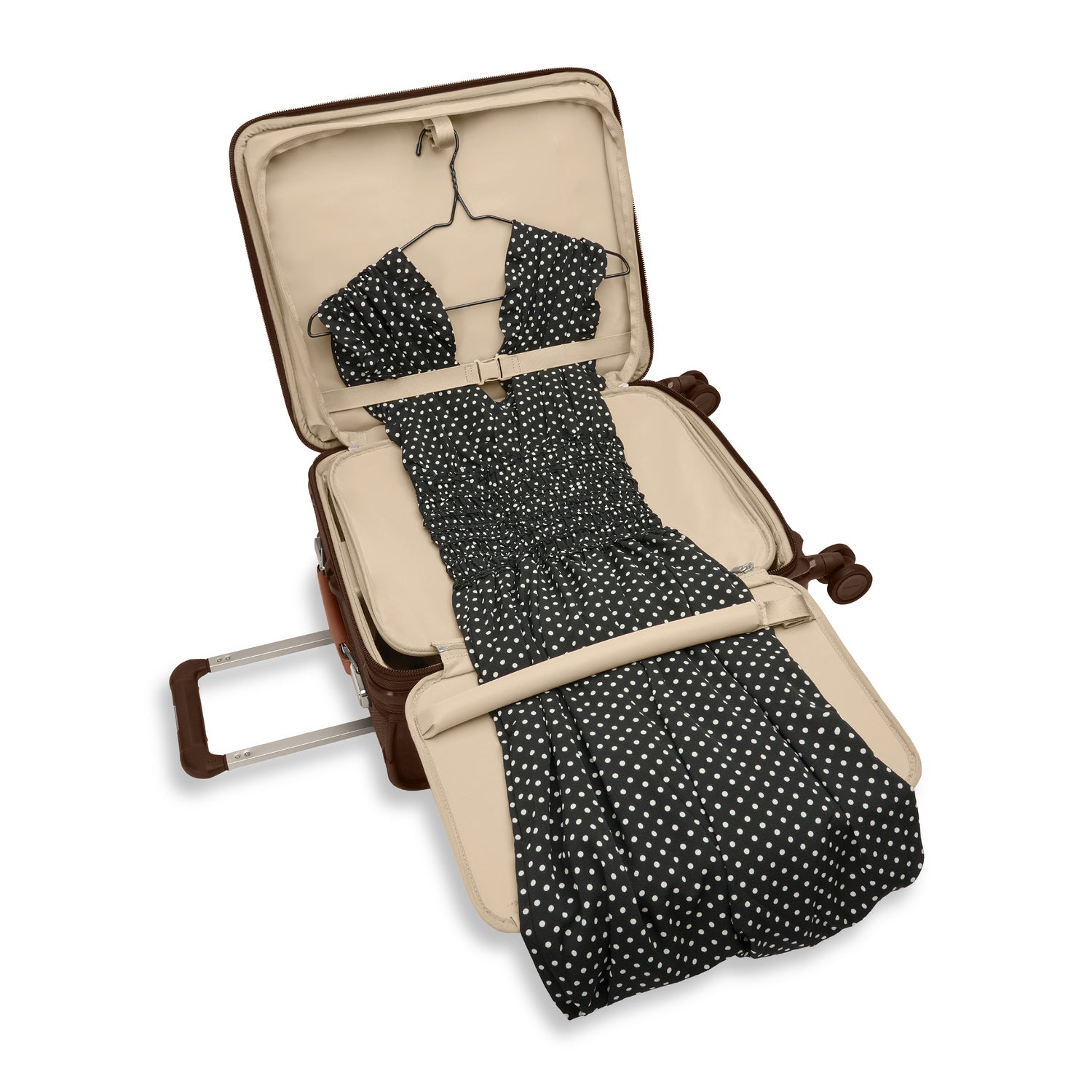 Briggs and Riley Global Carry-On Spinner Chocolate