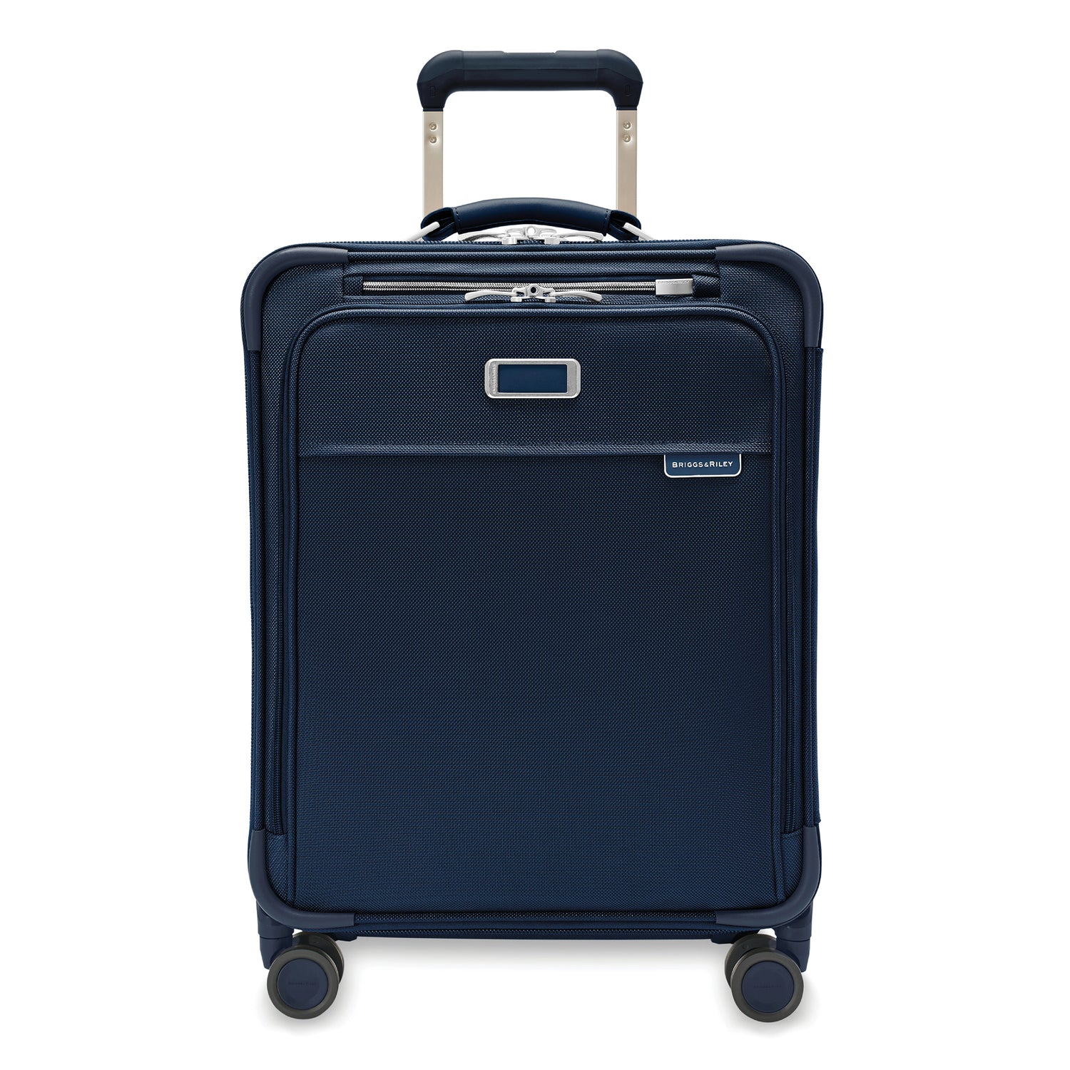 Briggs and Riley Global Carry-On Spinner Navy Front View