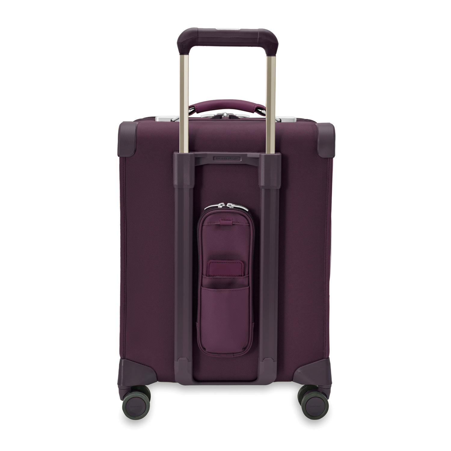 Baseline Carry-On Expandable Spinner Plum Back