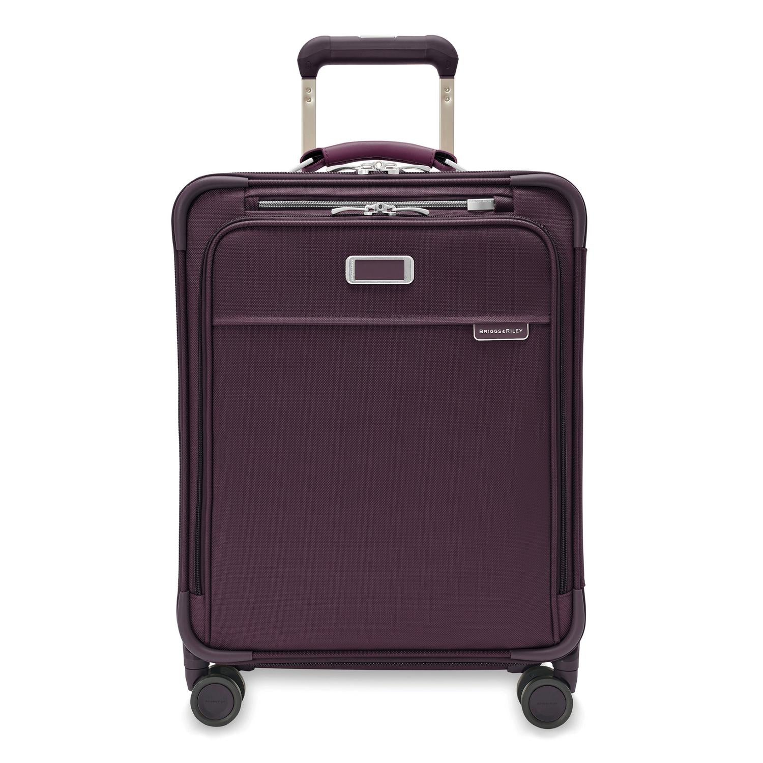 Baseline Carry-On Expandable Spinner Plum Front Shot