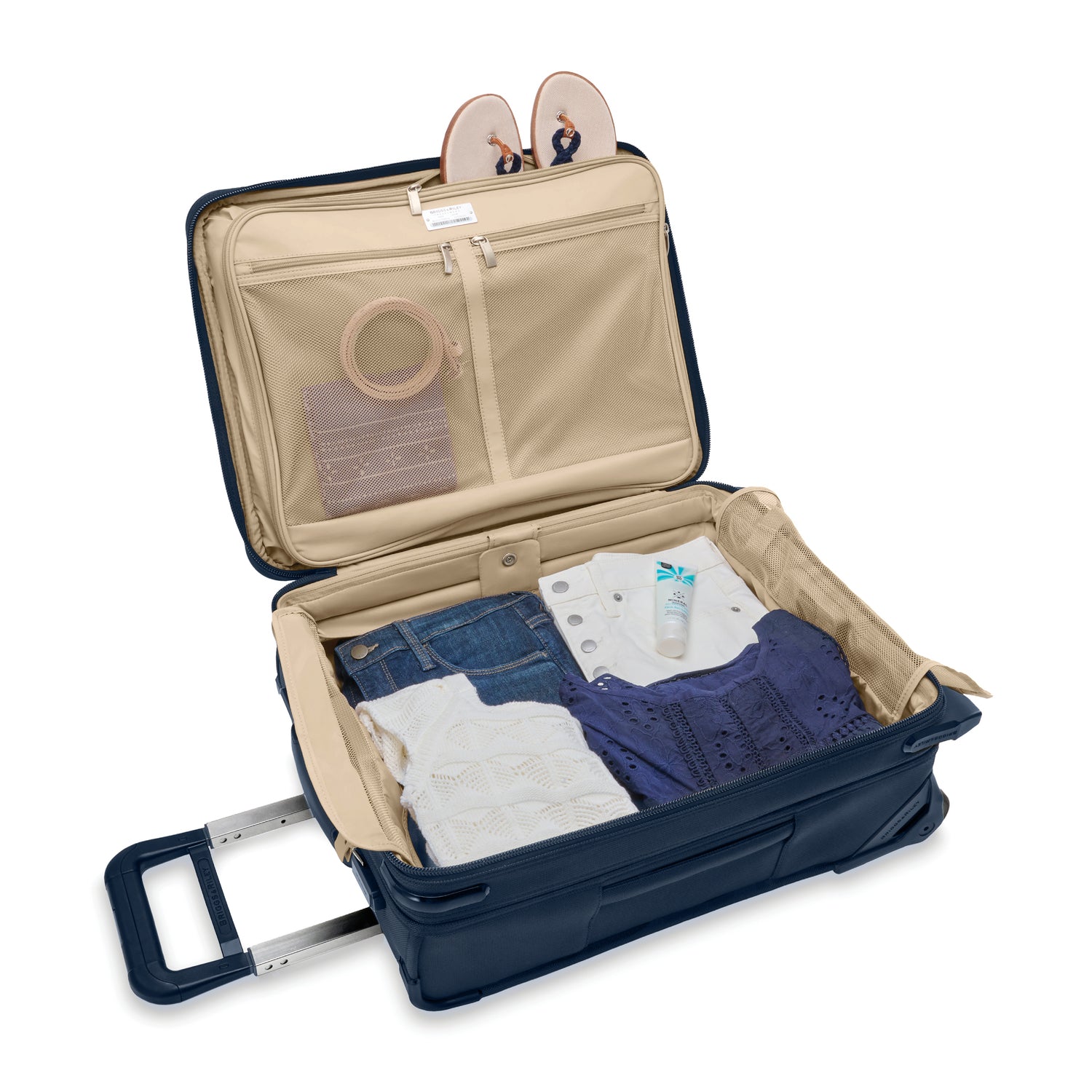 Briggs and Riley Global 2-Wheel Carry-On Navy