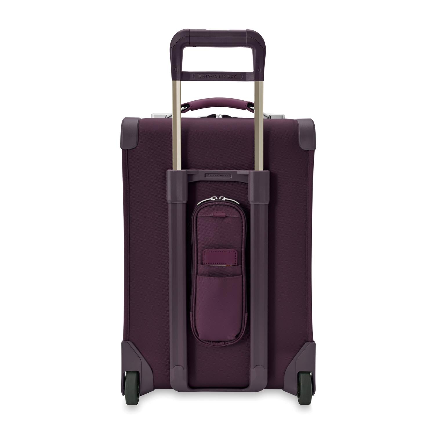 Baseline Essential 22" 2-Wheel Expandable Carry-On Plum Back