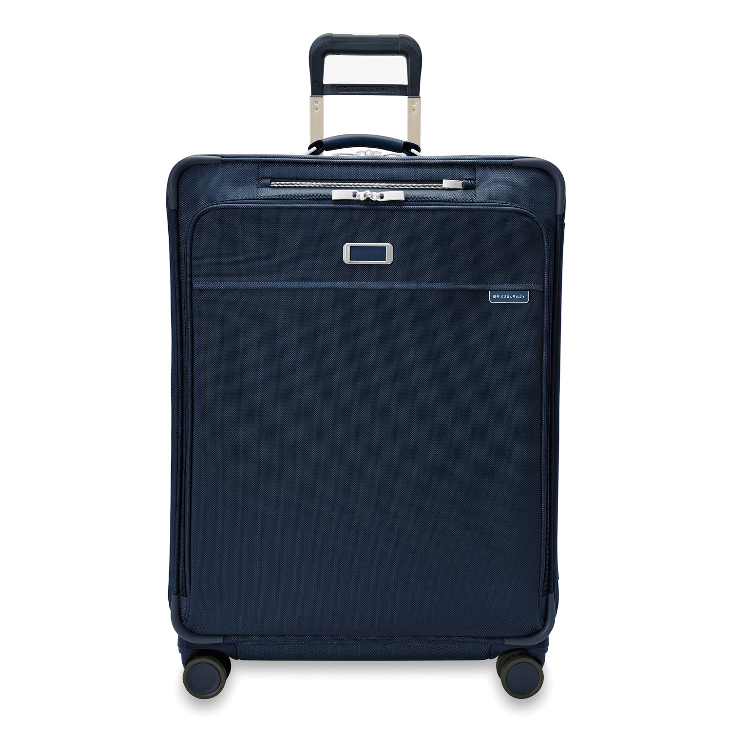 Briggs and Riley Large Expandable Spinner Navy Front View
