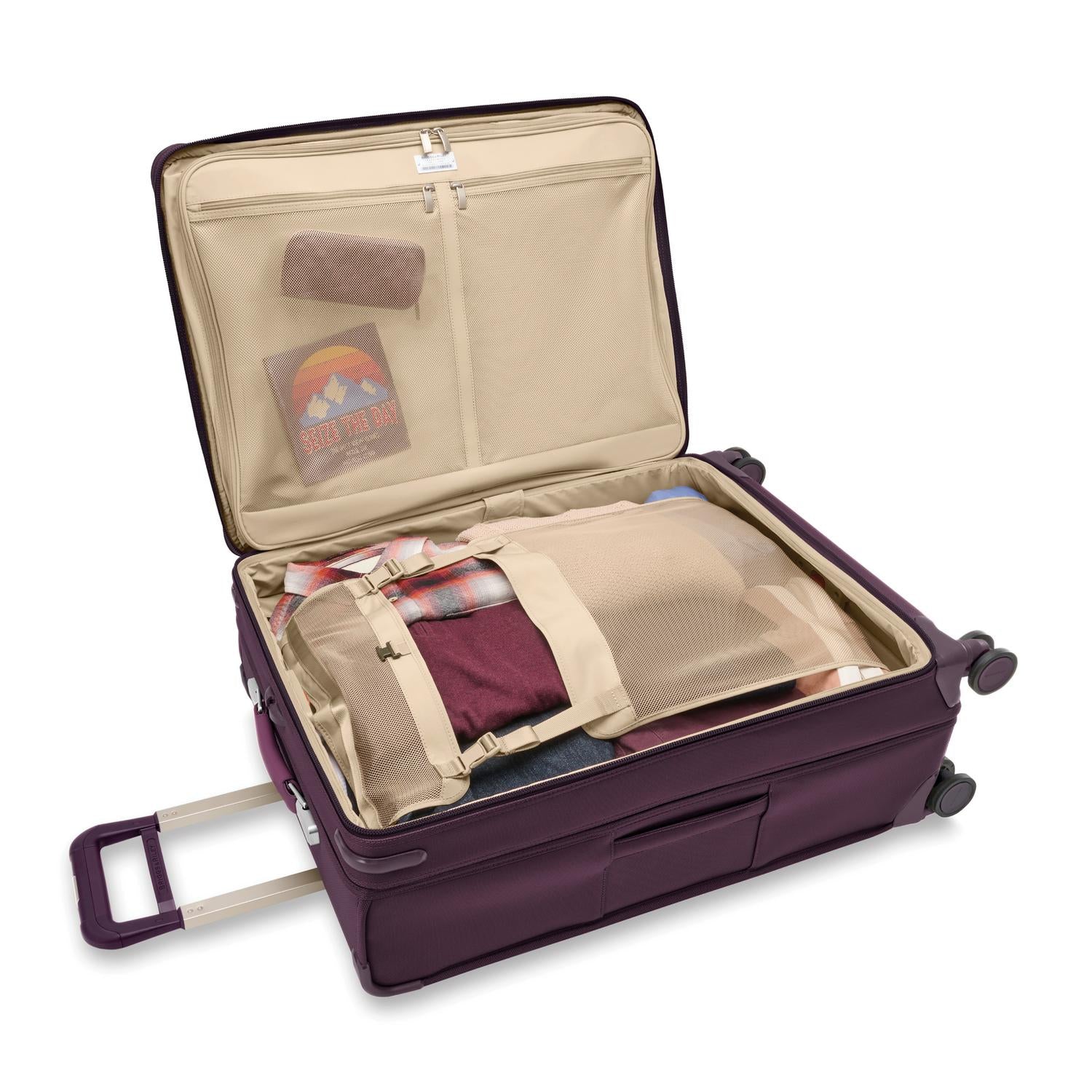 Baseline Large Expandable Spinner Plum Open Packed