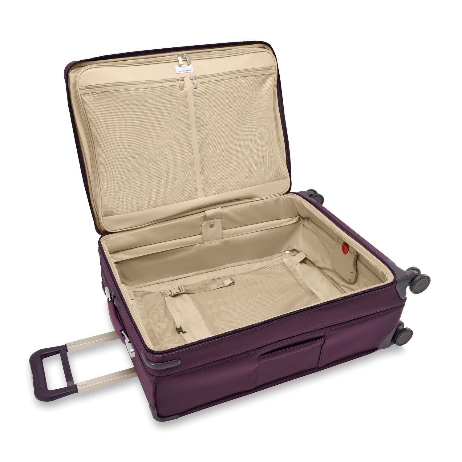 Baseline Large Expandable Spinner Plum Open