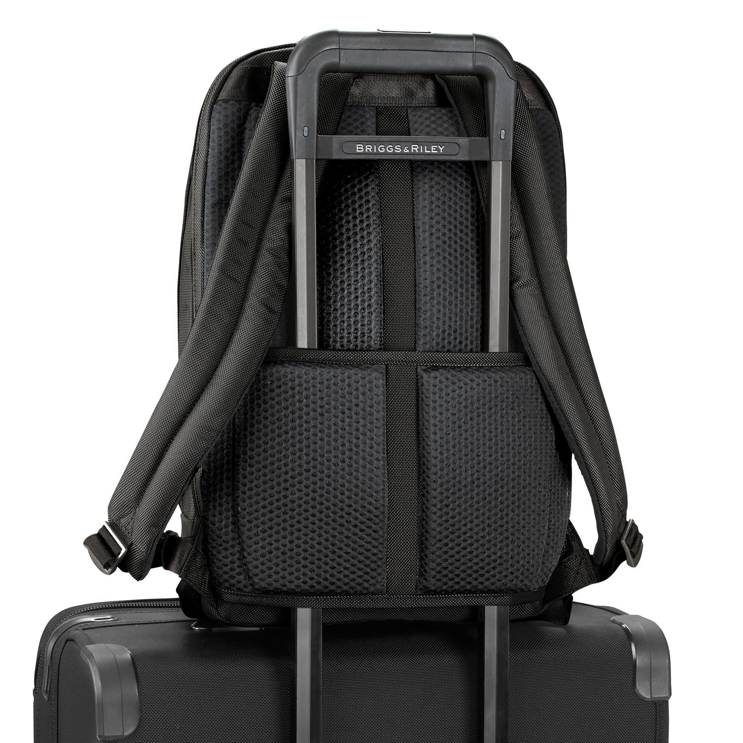Medium Laptop Backpack Slip Through back panel