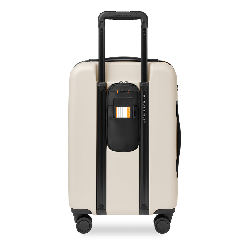 Essential 22" Front Pocket Carry-On Expandable Spinner #color_ivory