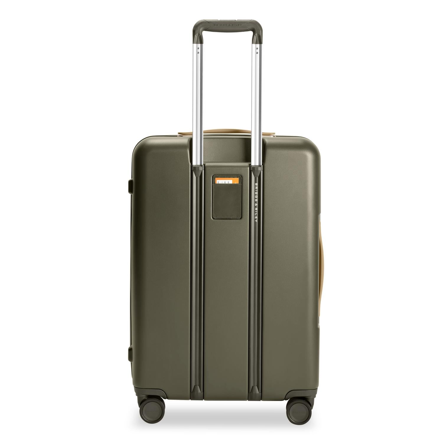 Medium Expandable Spinner in Olive, Back View