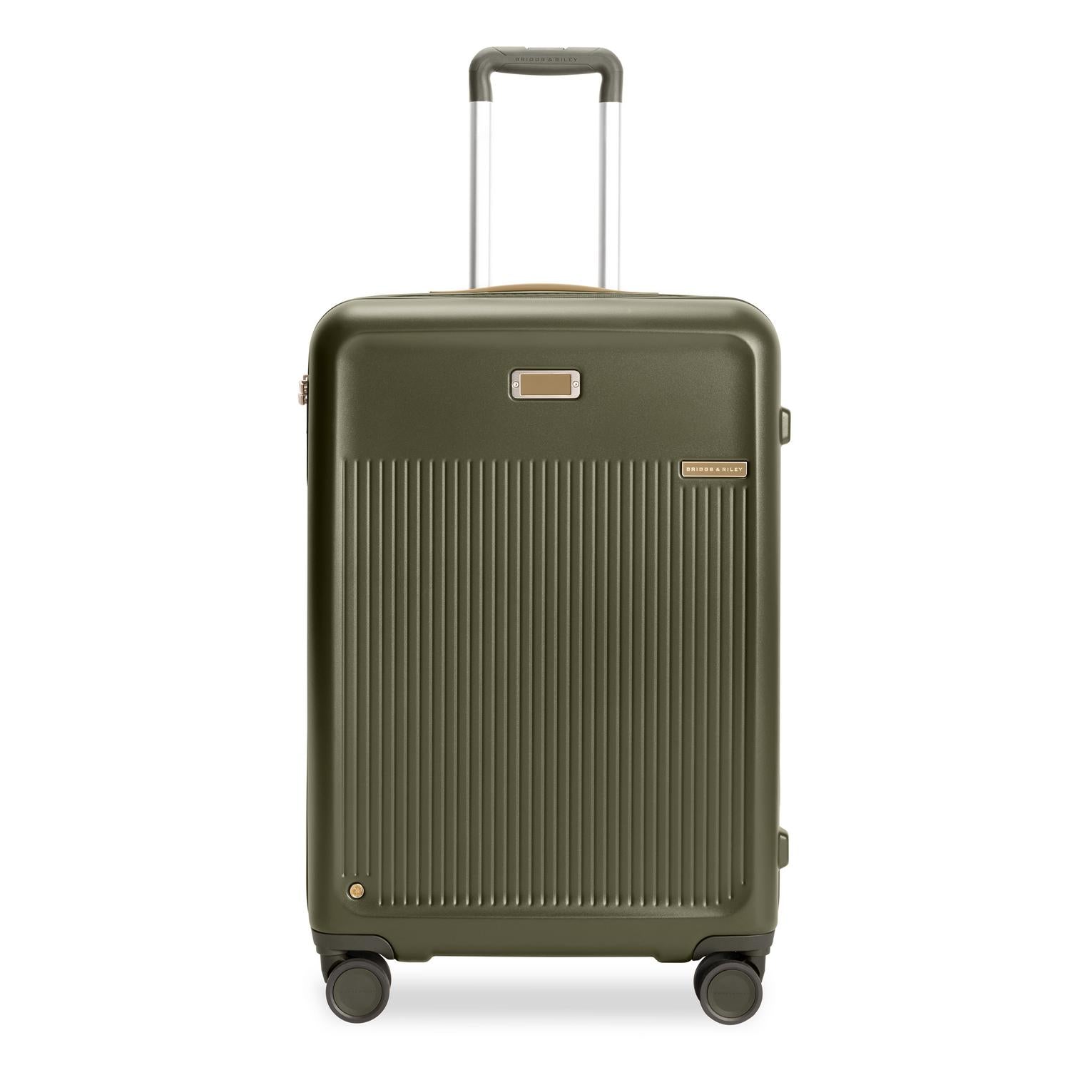 Medium Expandable Spinner in Olive, Front View