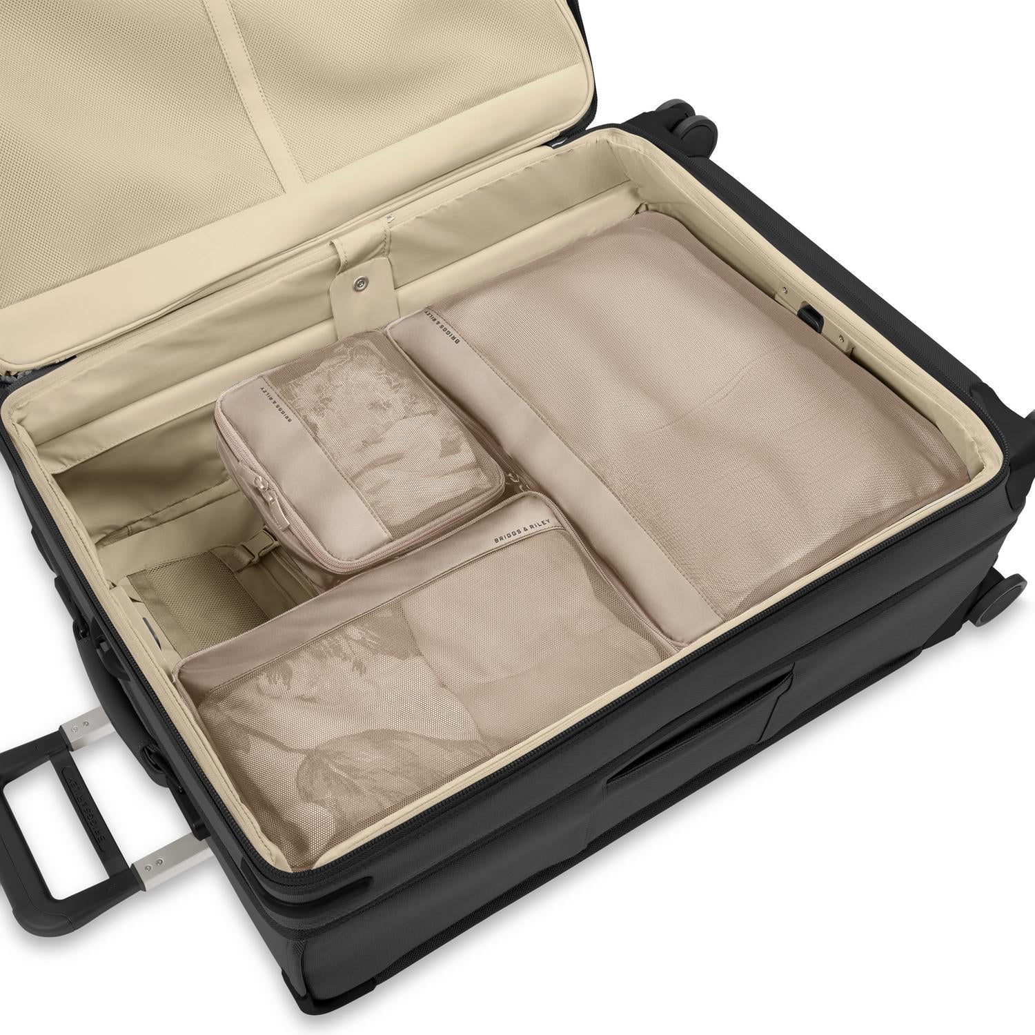 Check-in Packing Cubes in Tan Color