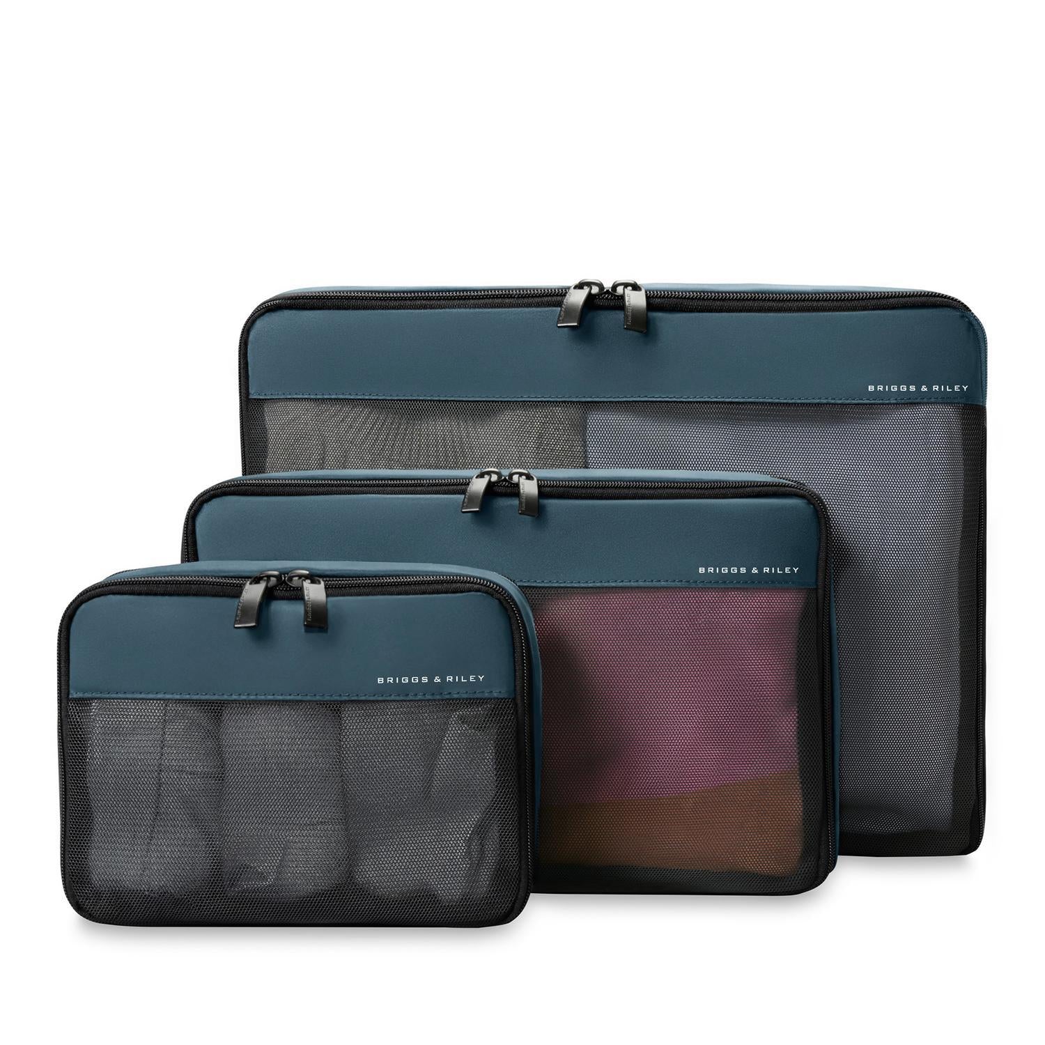Check-in Packing Cubes in Ocean Color