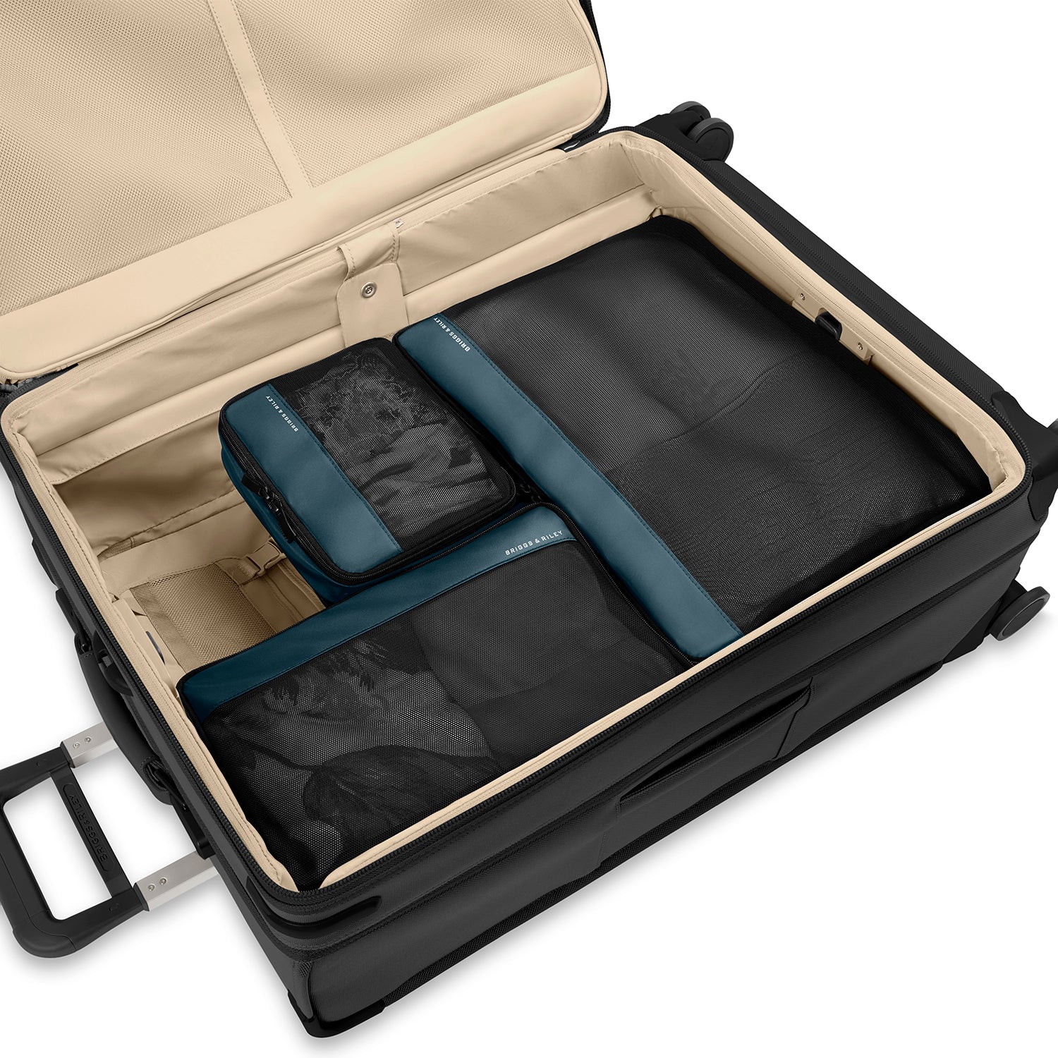 Check-in Packing Cubes in Ocean Color