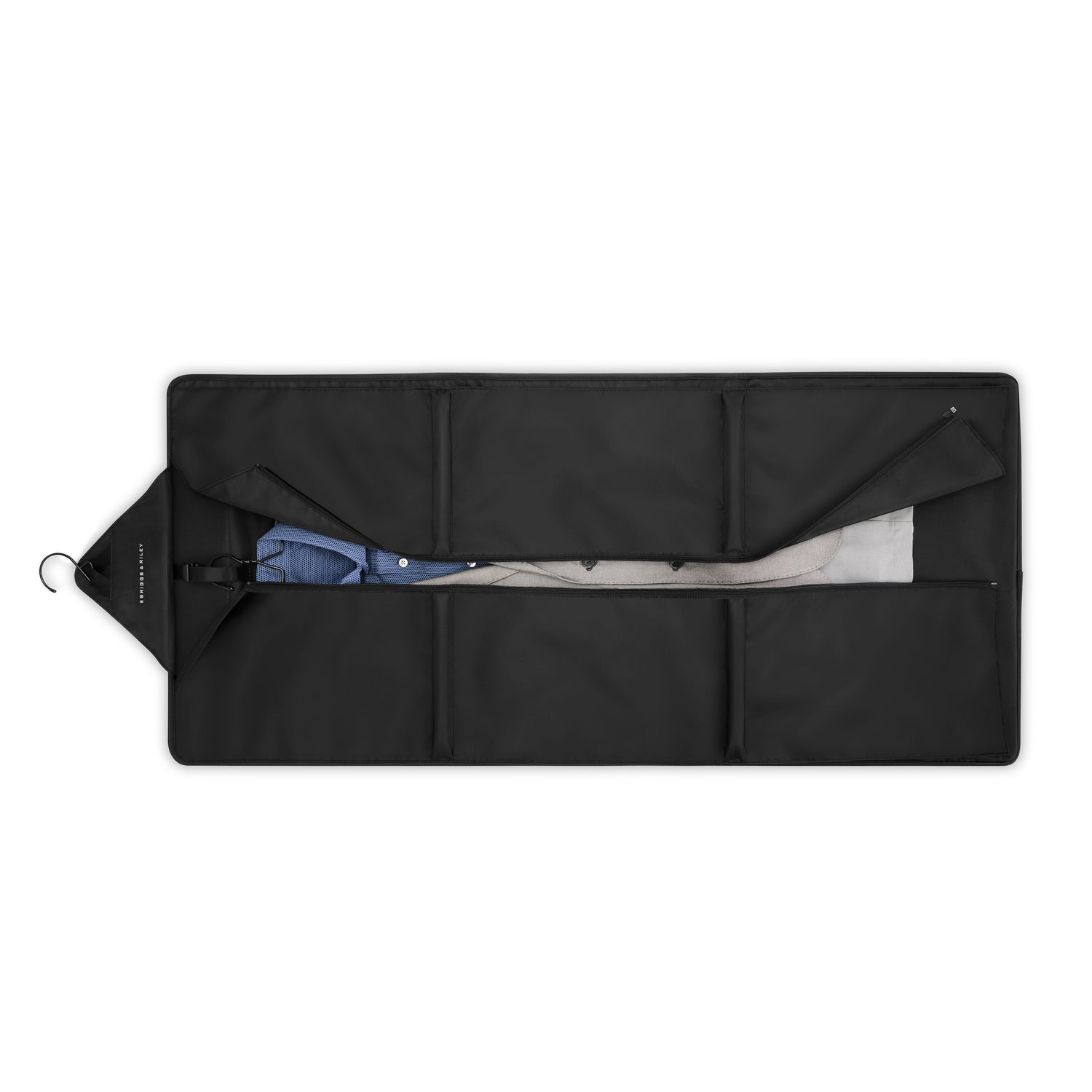 Check-In Garment Sleeve open