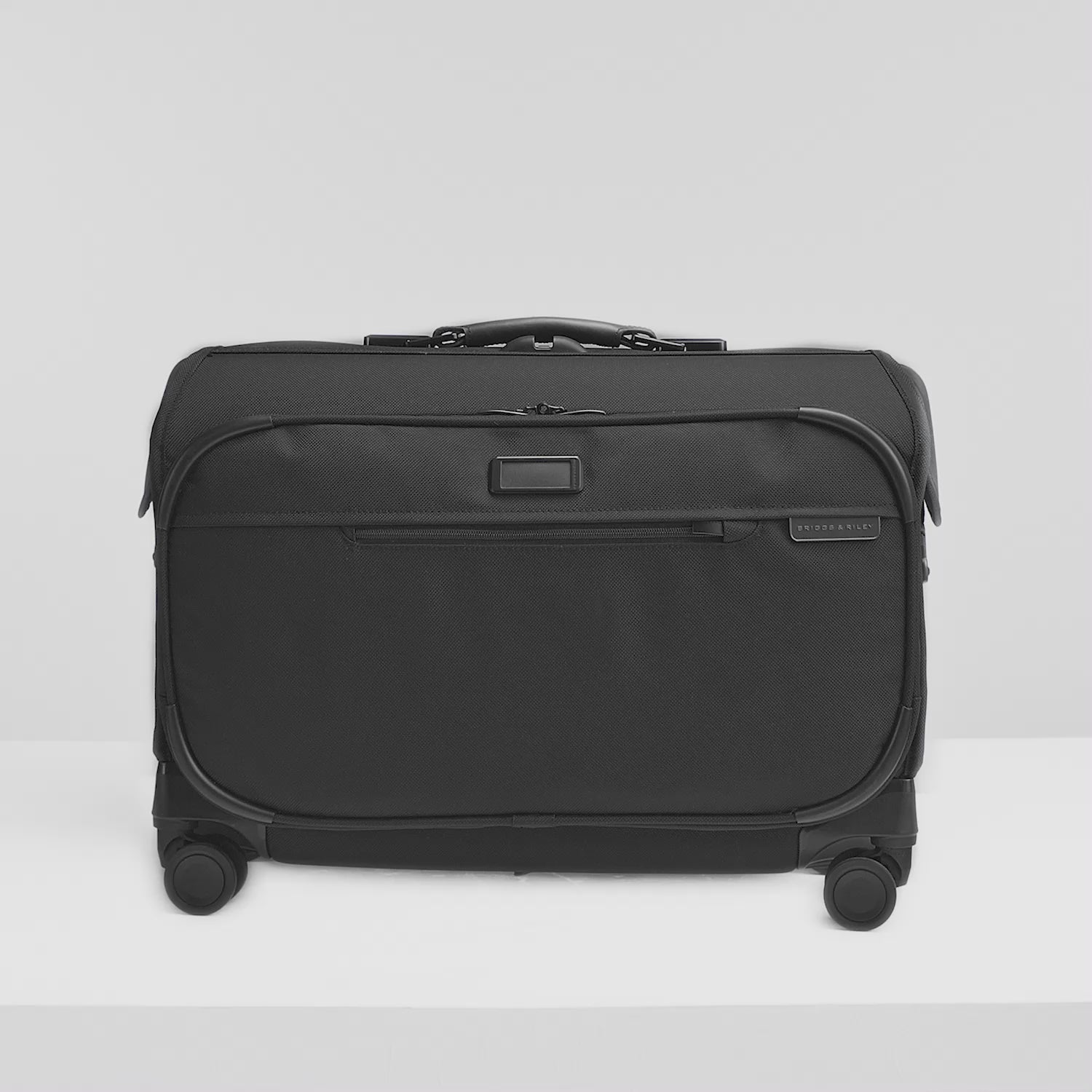 Briggs and Riley Wide Carry-On Wheeled Garment Spinner Open View