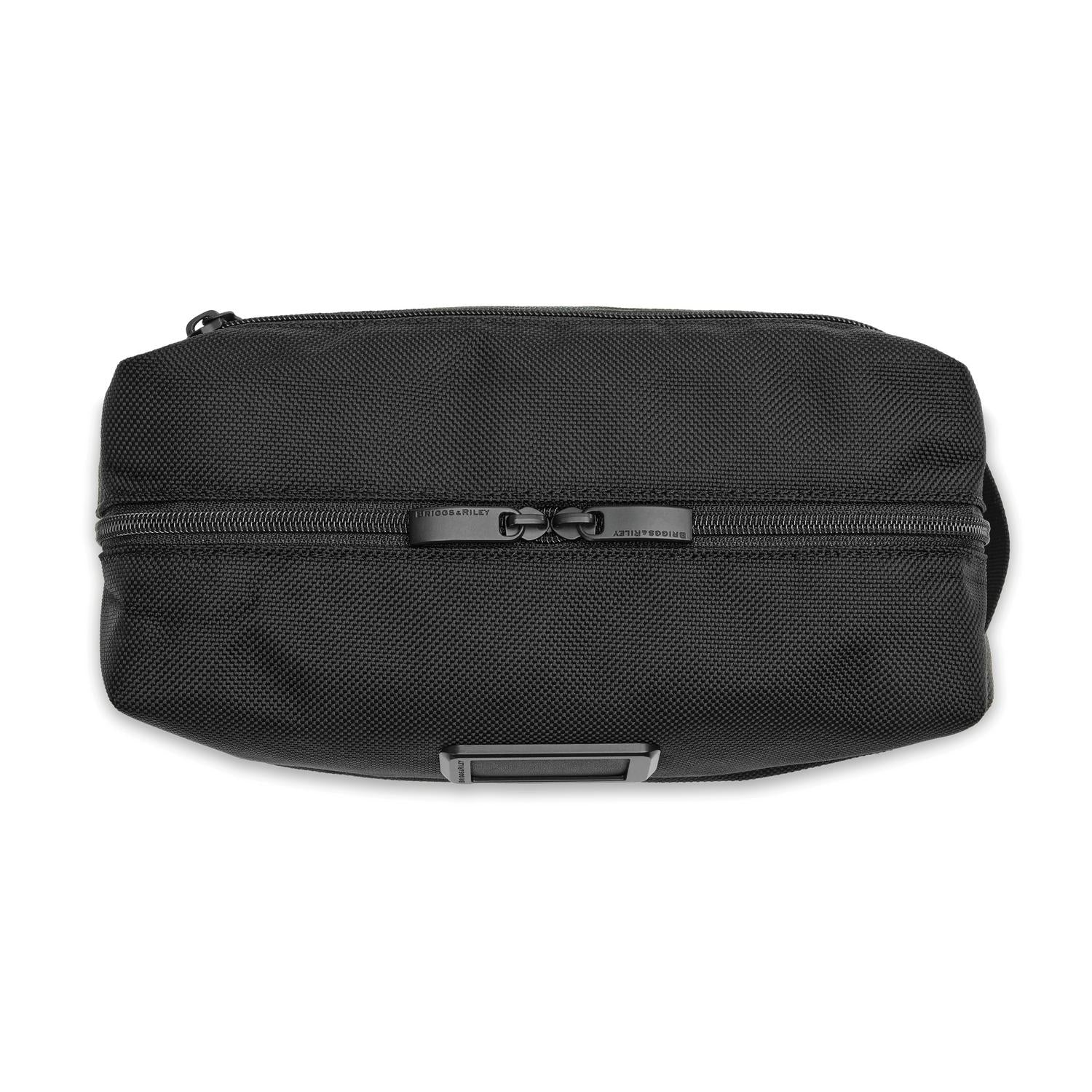 Briggs and Riley Everyday Essentials Kit Black Top View Zipper