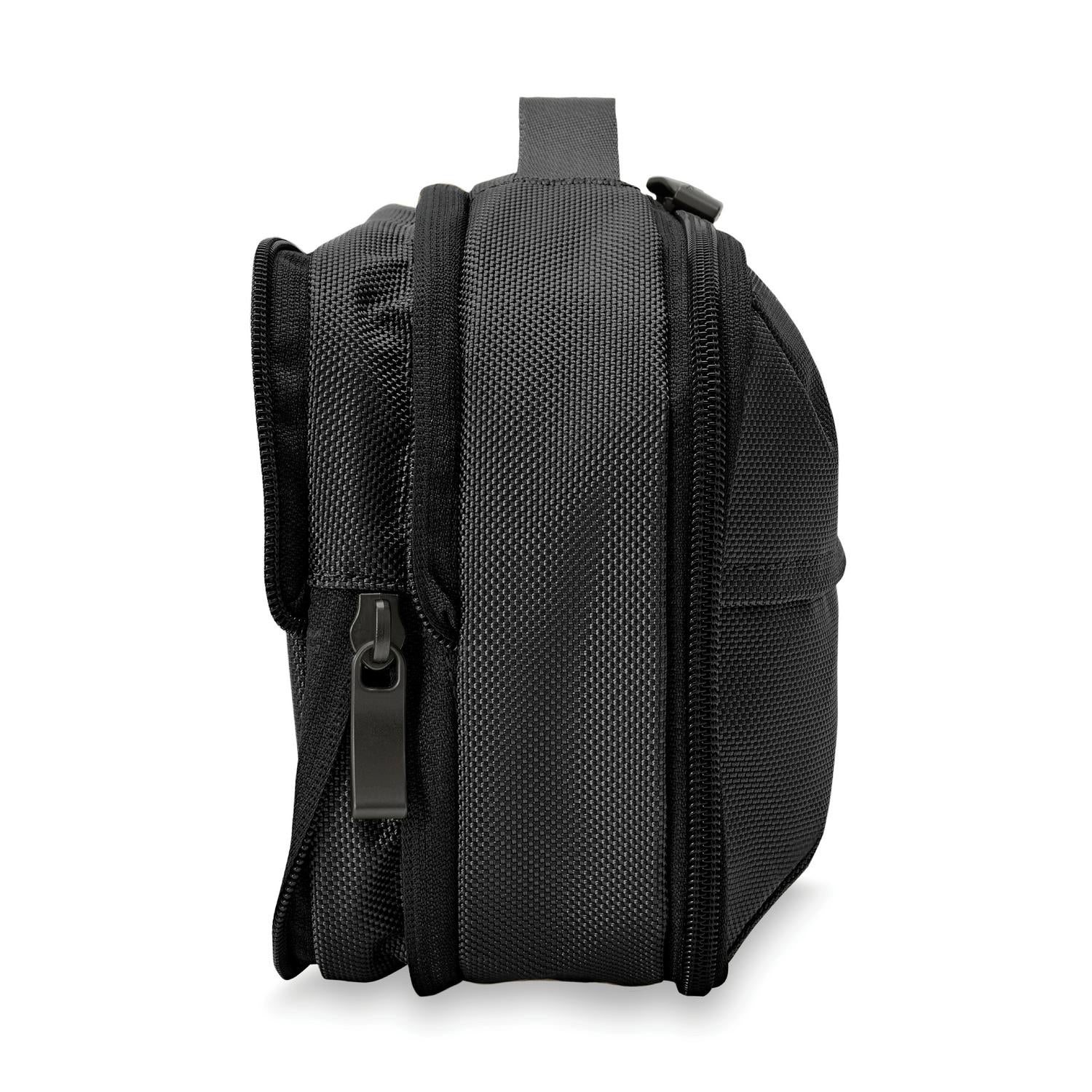 Briggs and Riley Expandable Essentials Kit Black Side View