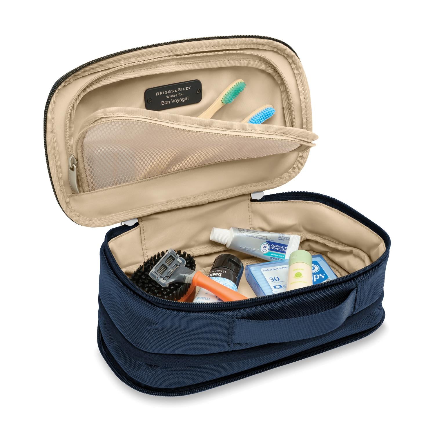 Briggs and Riley Expandable Essentials Kit Open