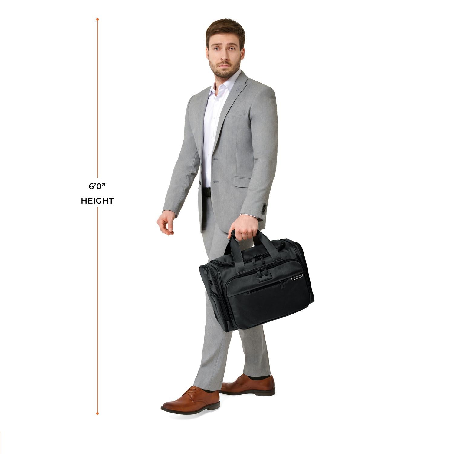 Briggs and Riley Underseat Duffle, Model Height 6&