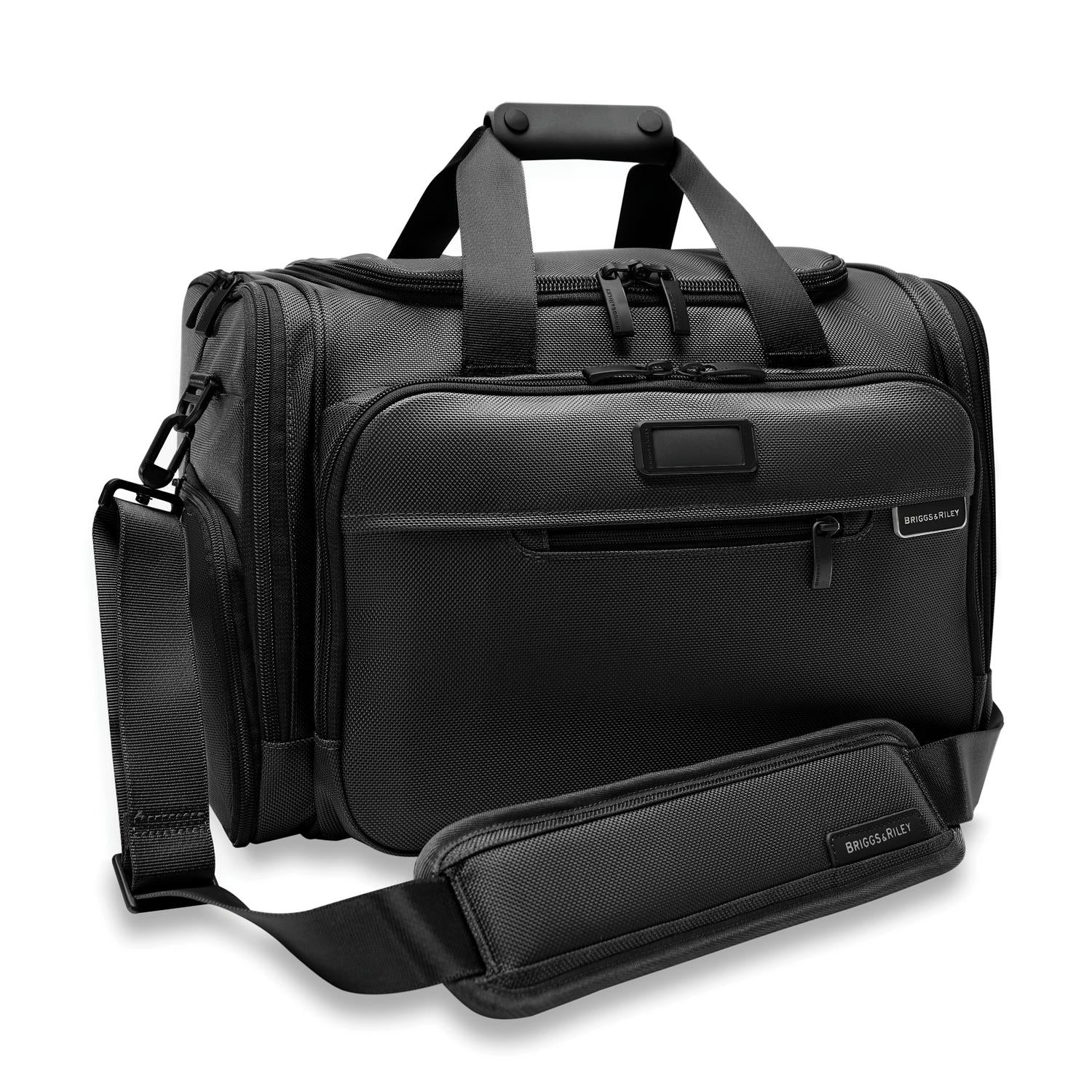 Briggs and Riley Underseat Duffle Black Side View