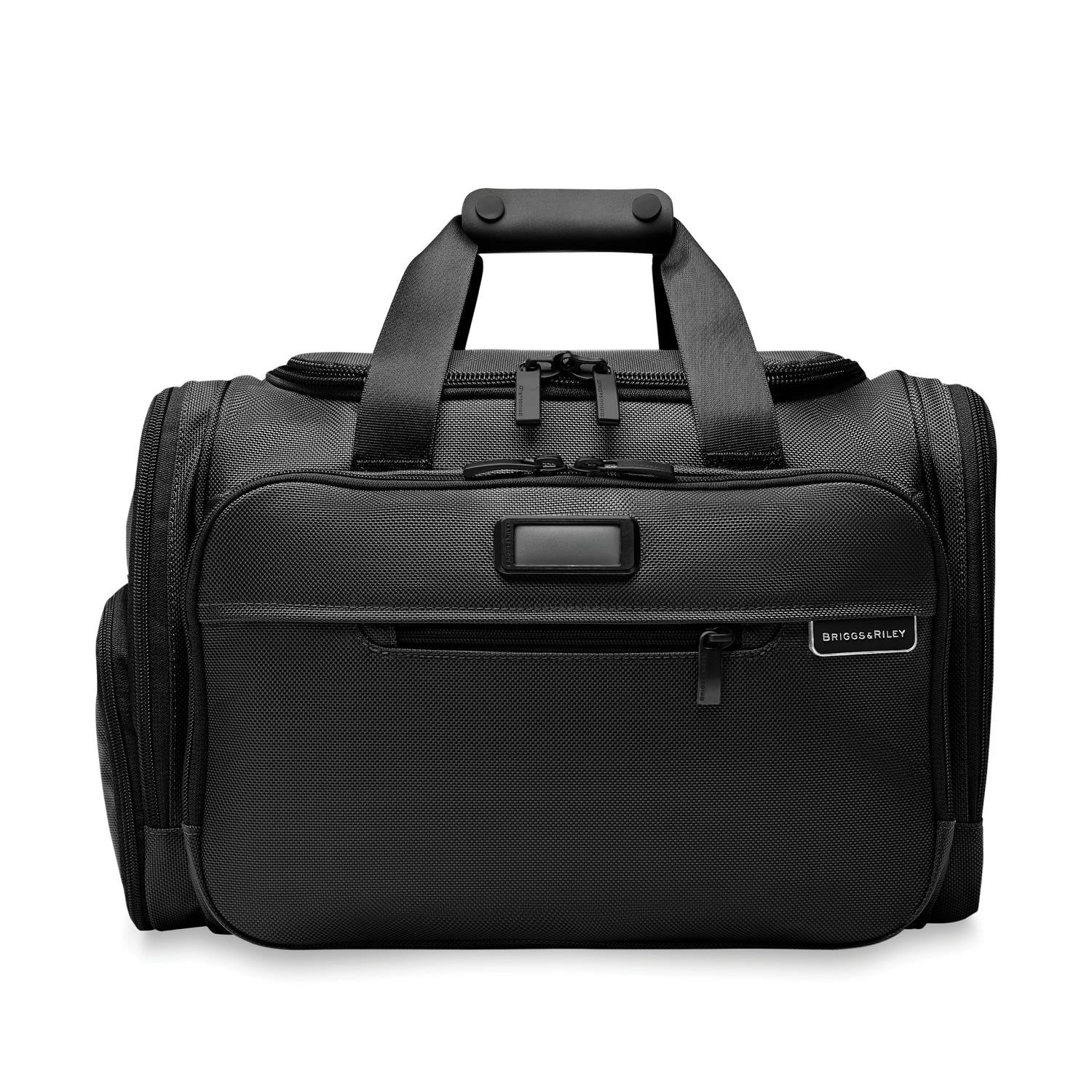 Briggs and Riley Underseat Duffle Black Front View