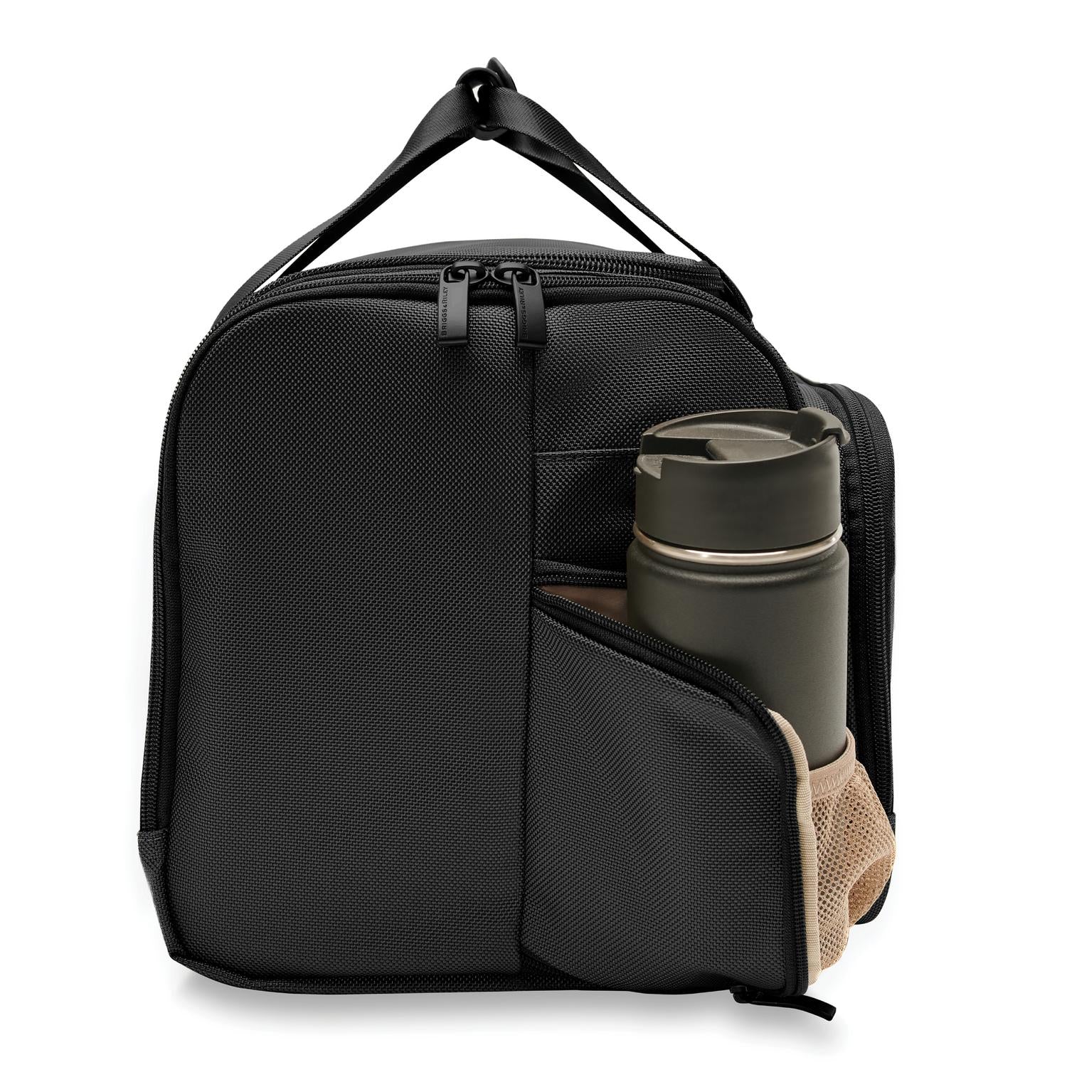 Briggs and Riley Underseat Duffle Black Side View