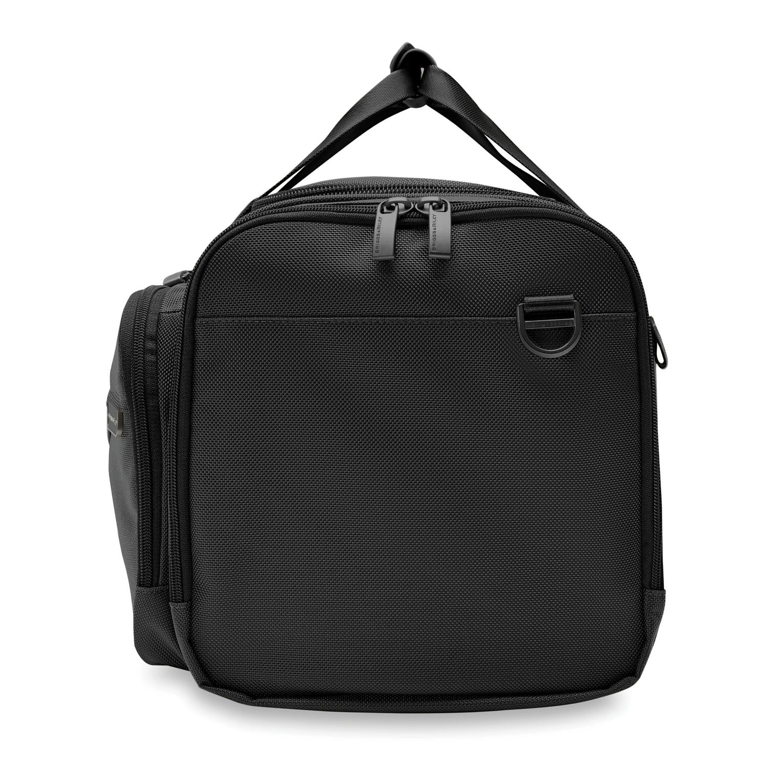 Briggs and Riley Underseat Duffle Black Side View