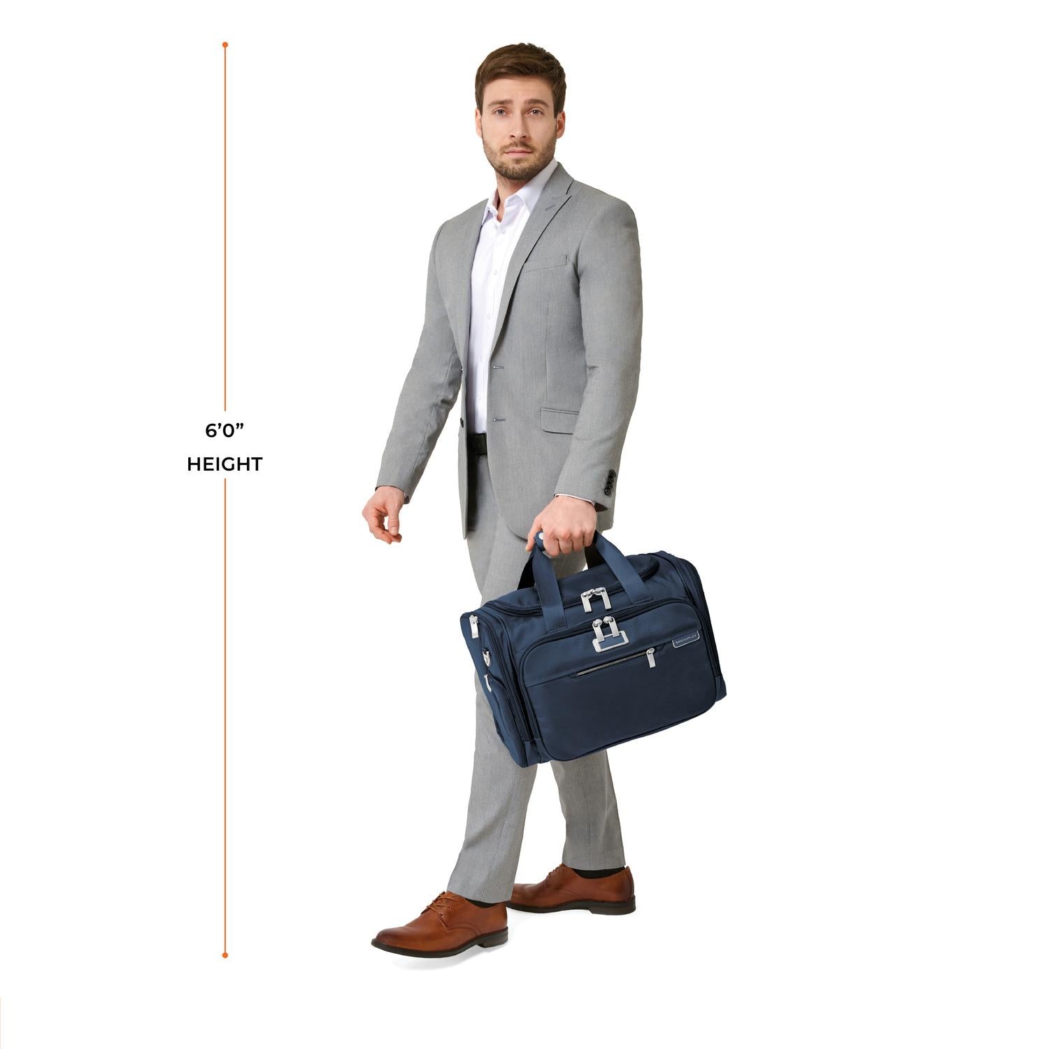 Briggs and Riley Underseat Duffle, Model Height 6&