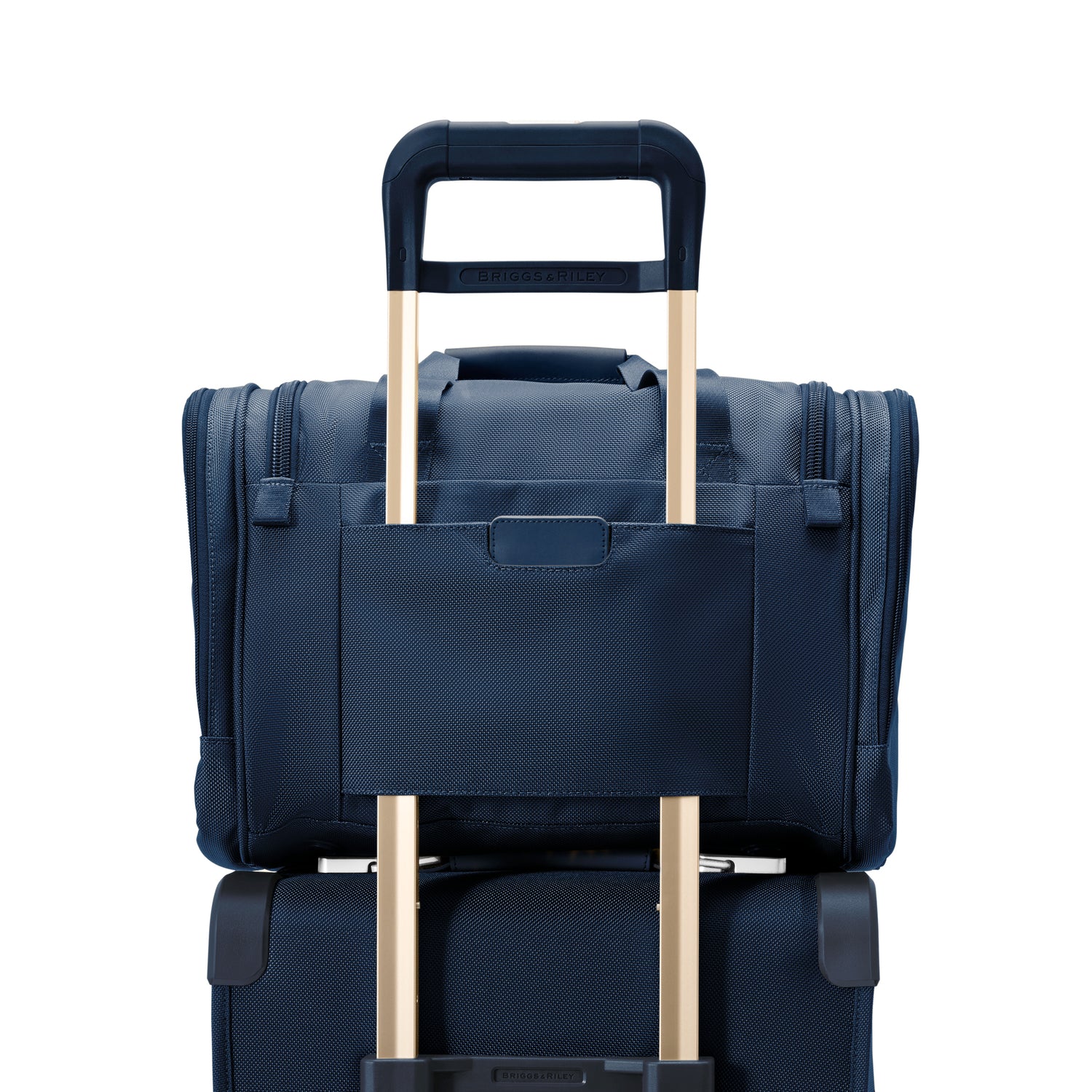 Briggs and Riley Underseat Duffle Navy Back Slip Through Panel