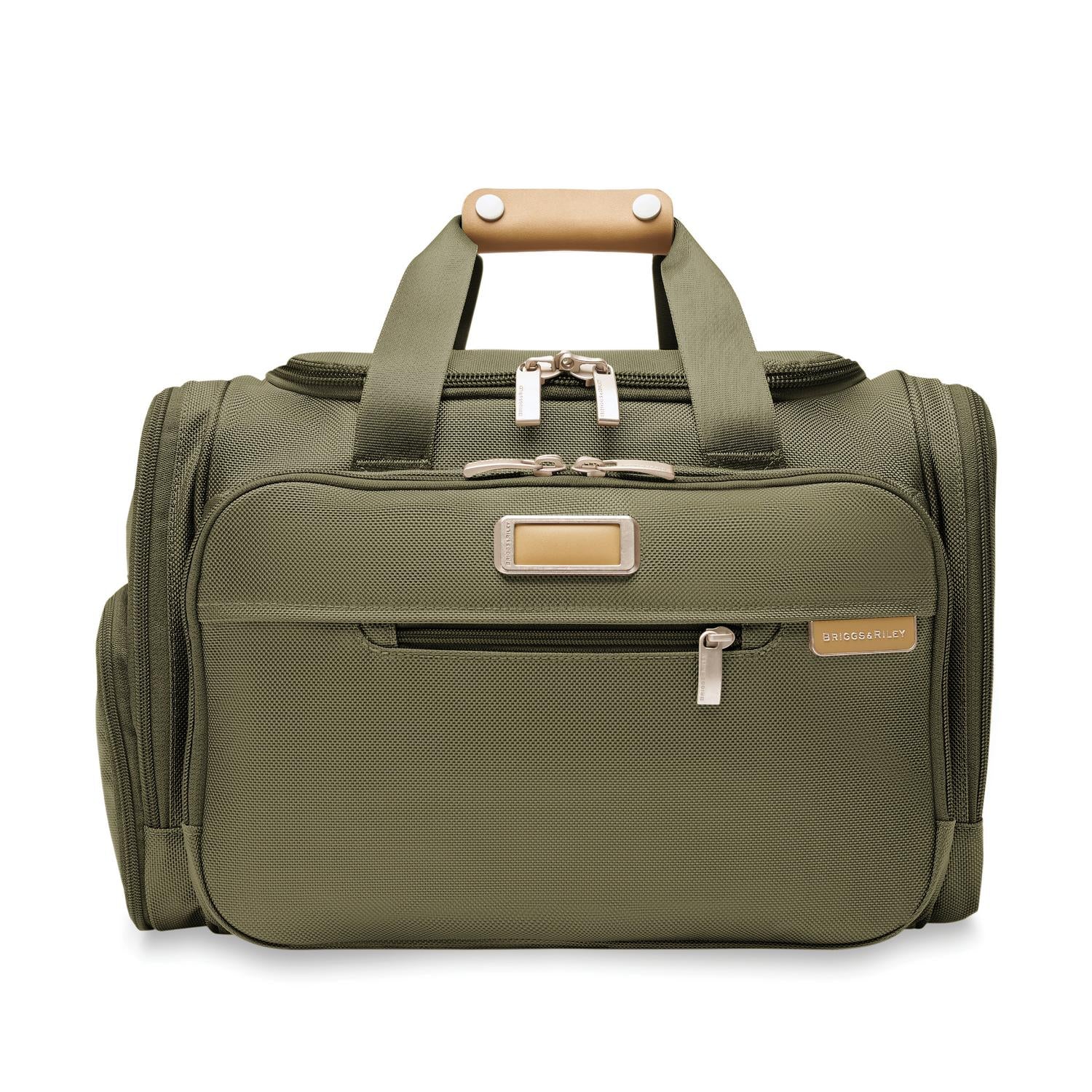 Briggs and Riley Underseat Duffle Olive Front View