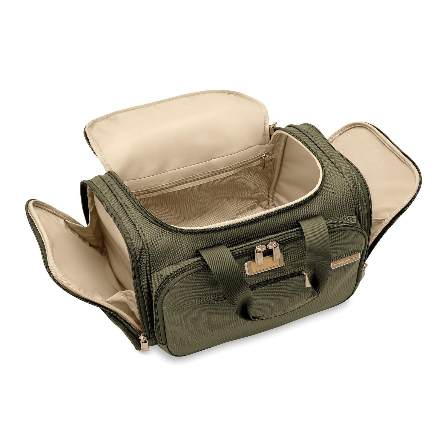 Briggs and Riley Underseat Duffle Olive Open