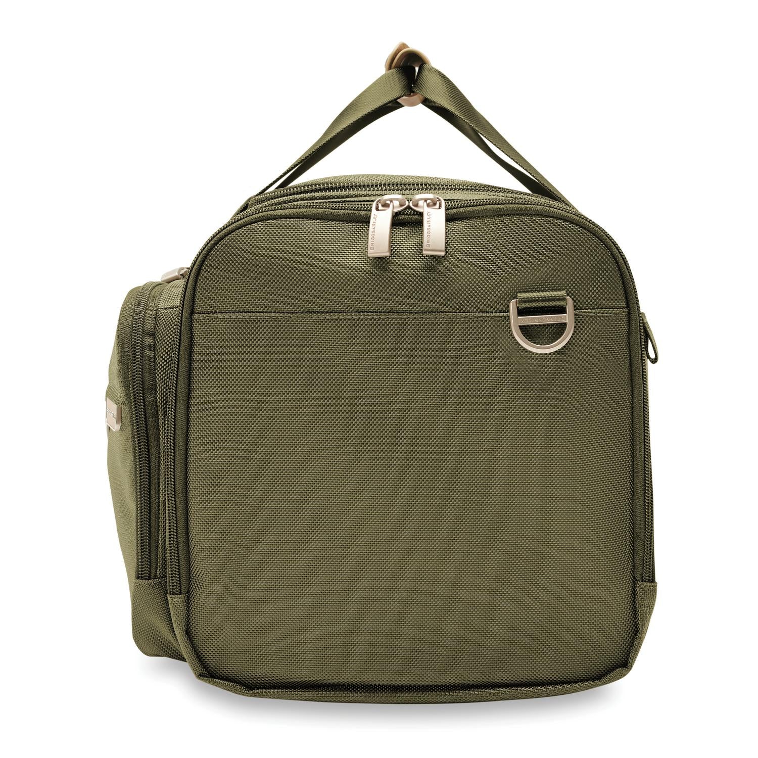 Briggs and Riley Underseat Duffle Olive Side View