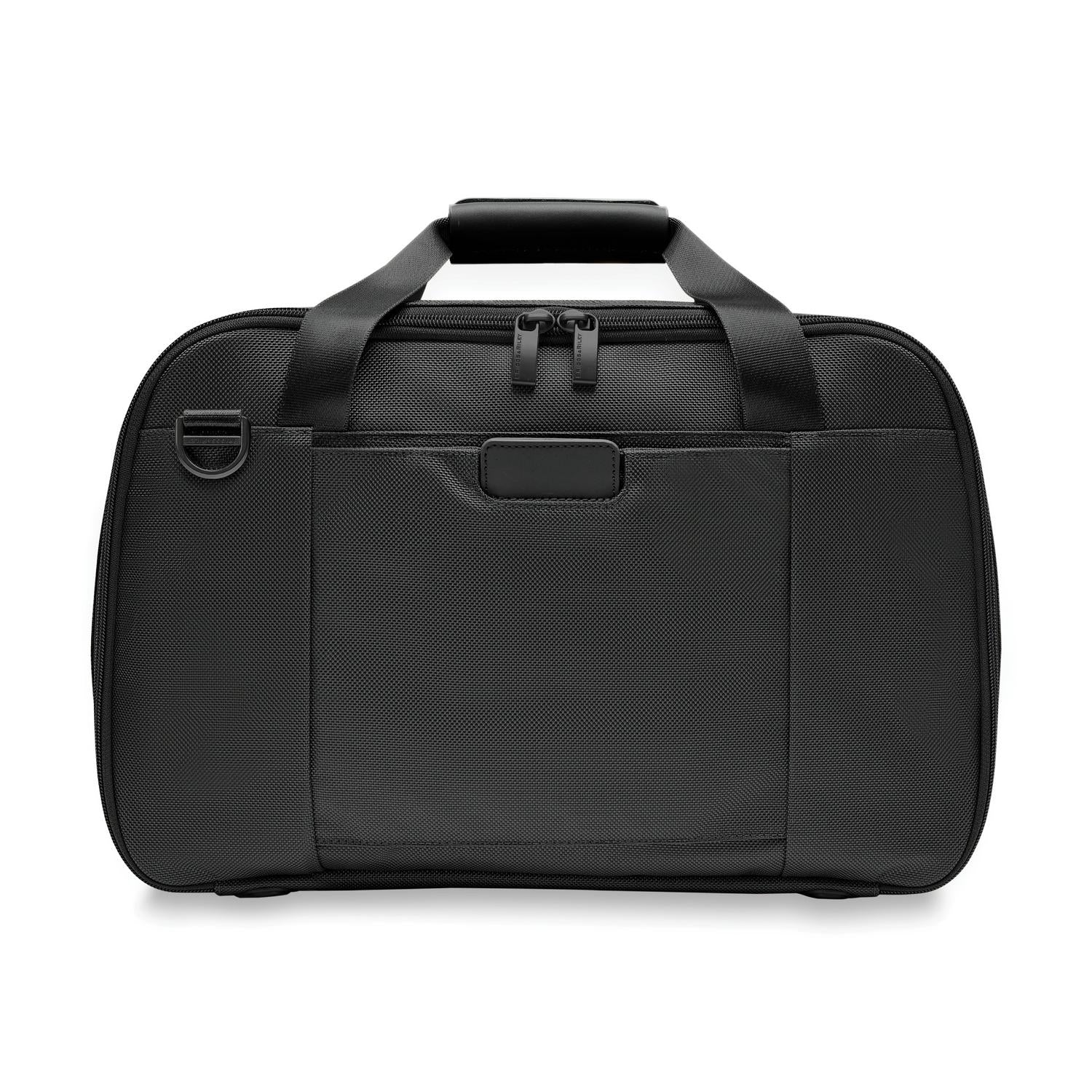 Briggs and Riley Expandable Cabin Bag Black Back View