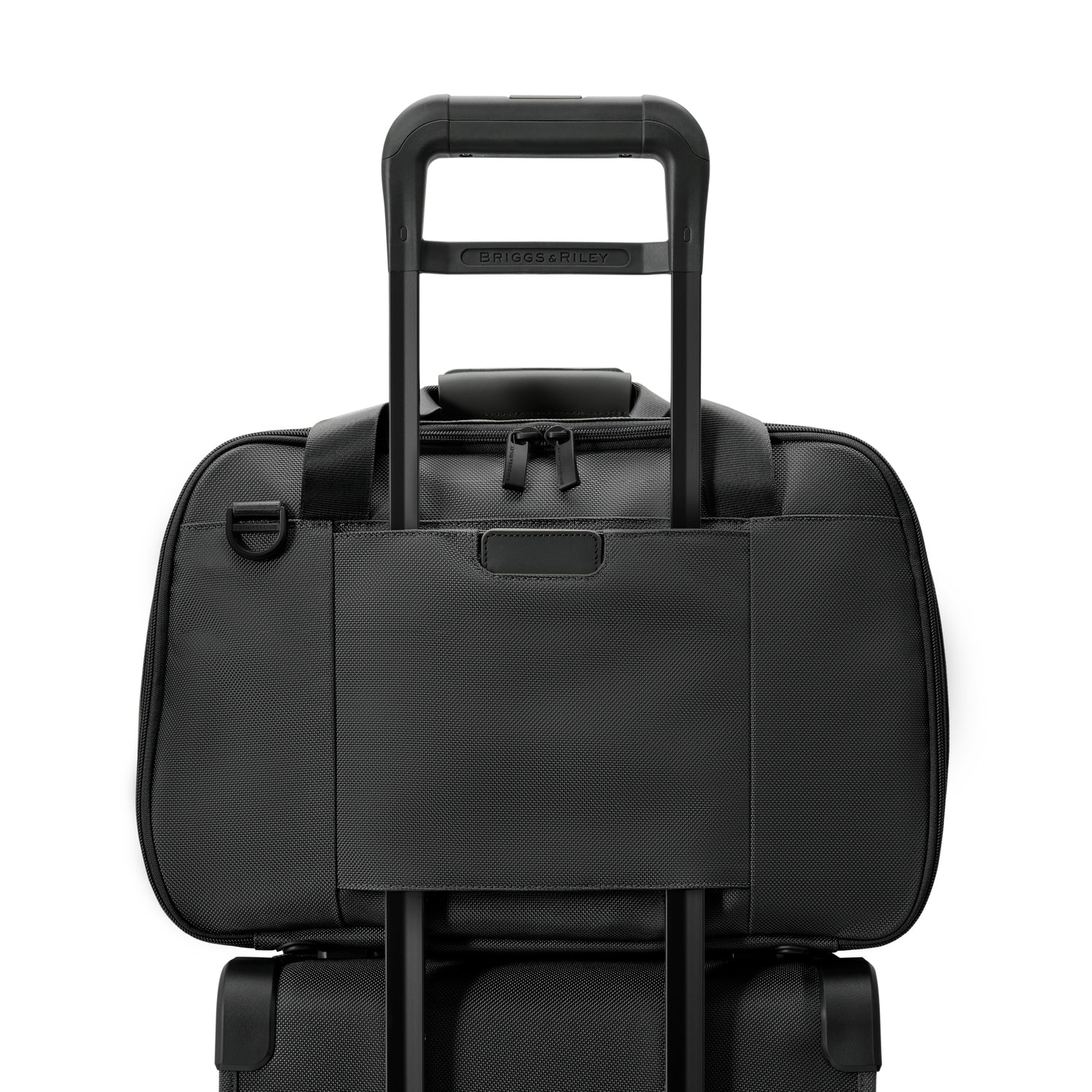 Briggs and Riley Expandable Cabin Bag Black Slip Through Back Panel