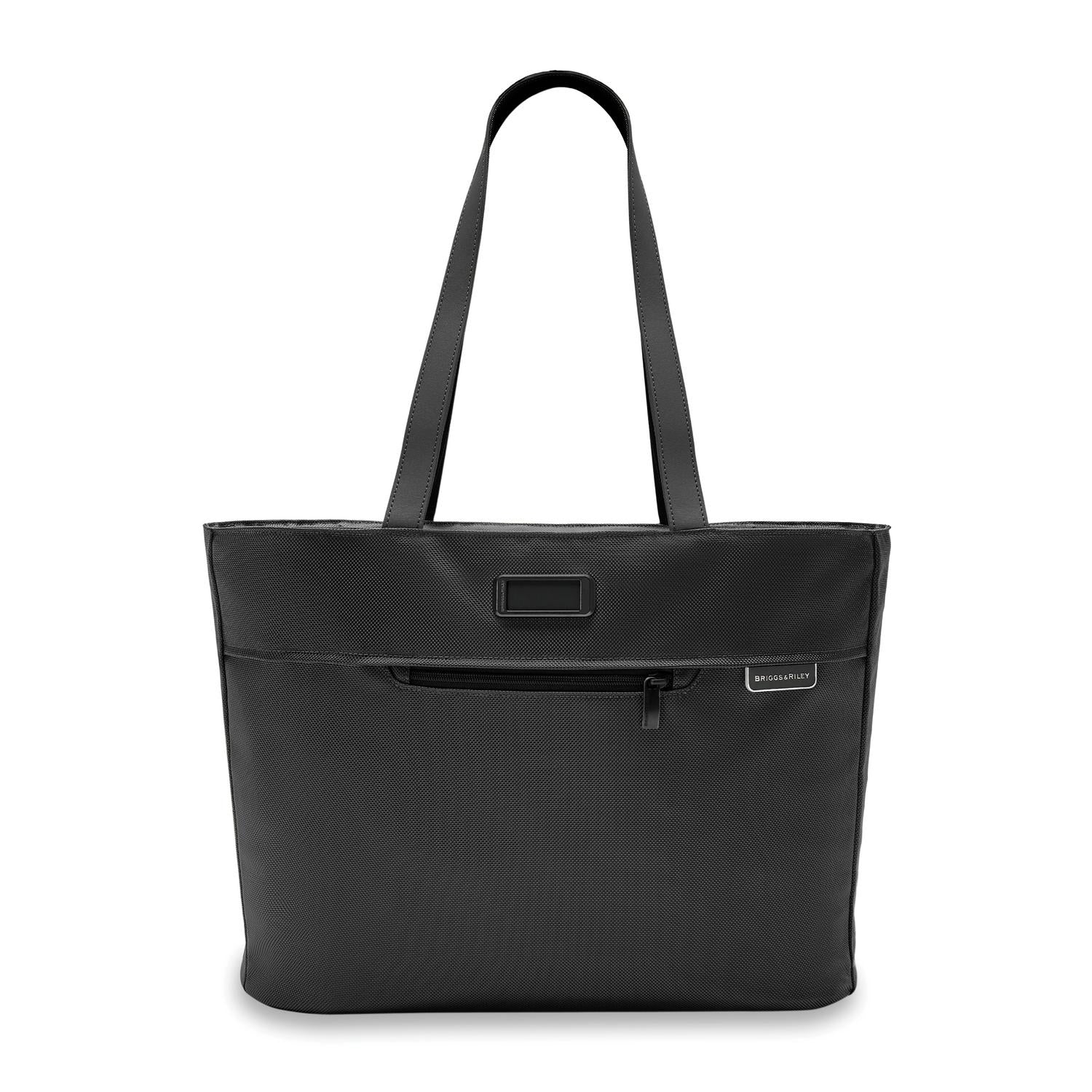 Briggs and Riley Traveler Tote Black Front View