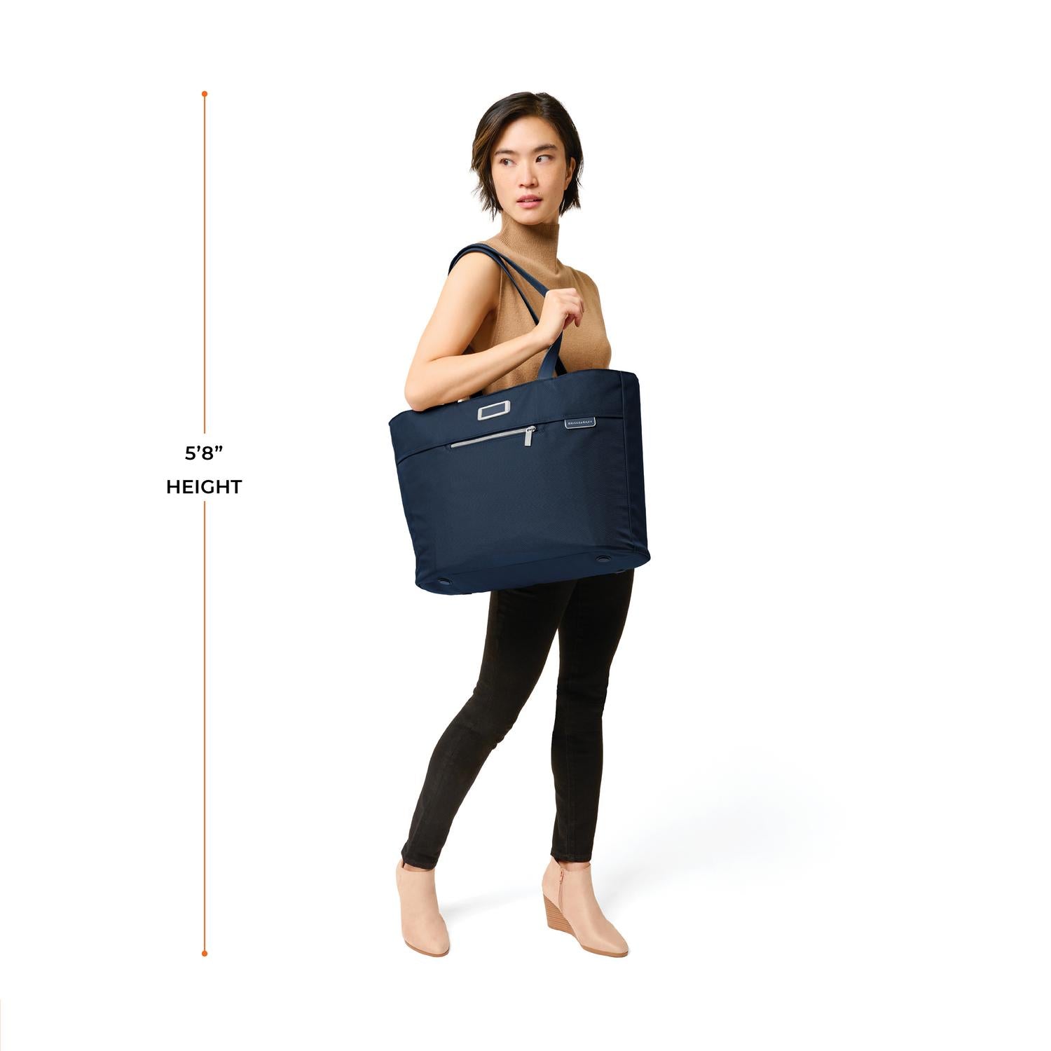 Briggs and Riley Traveler Tote, Model Height 5&