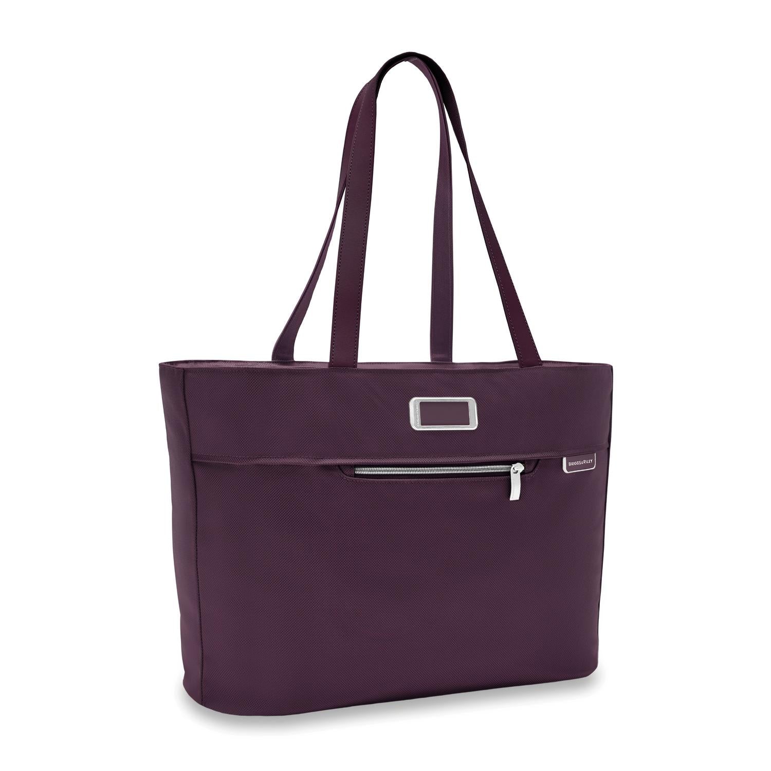 Baseline Traveler Tote Plum side view