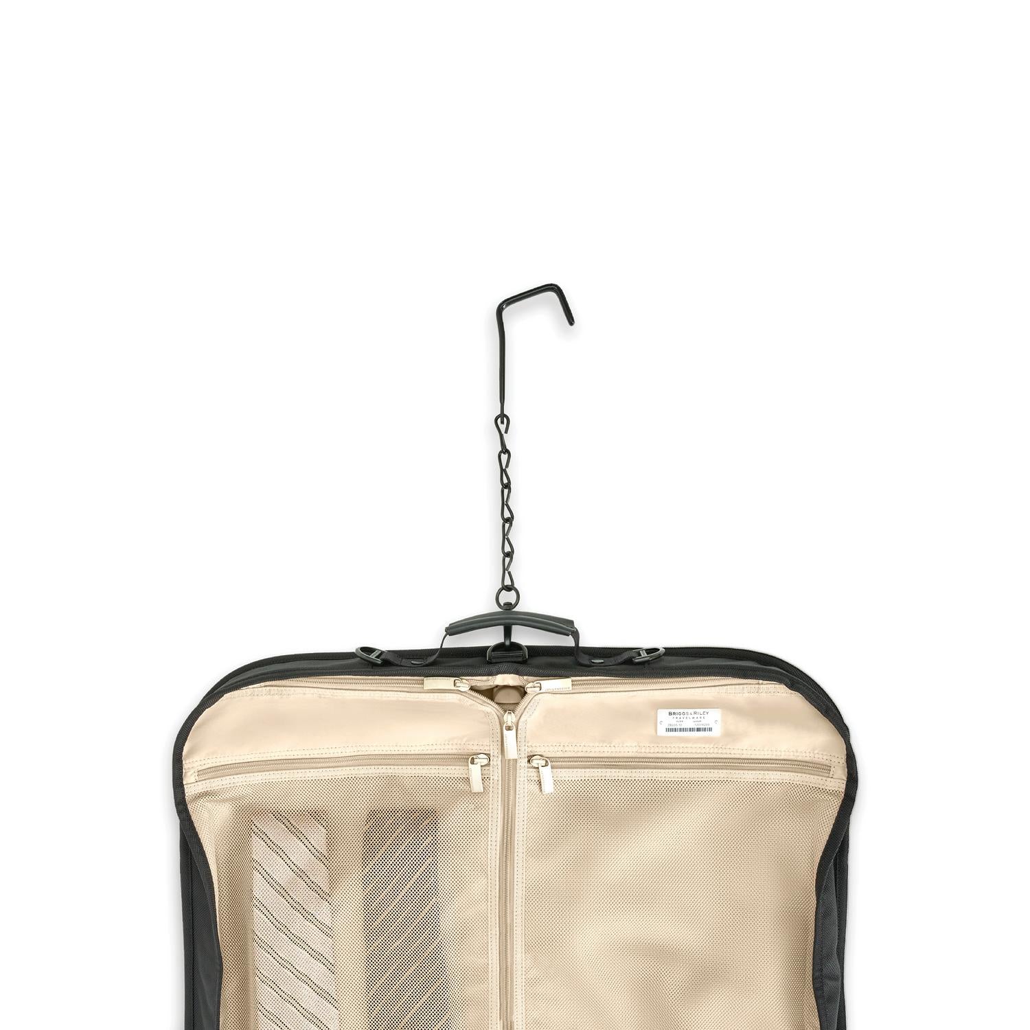 hook on classic garment bag