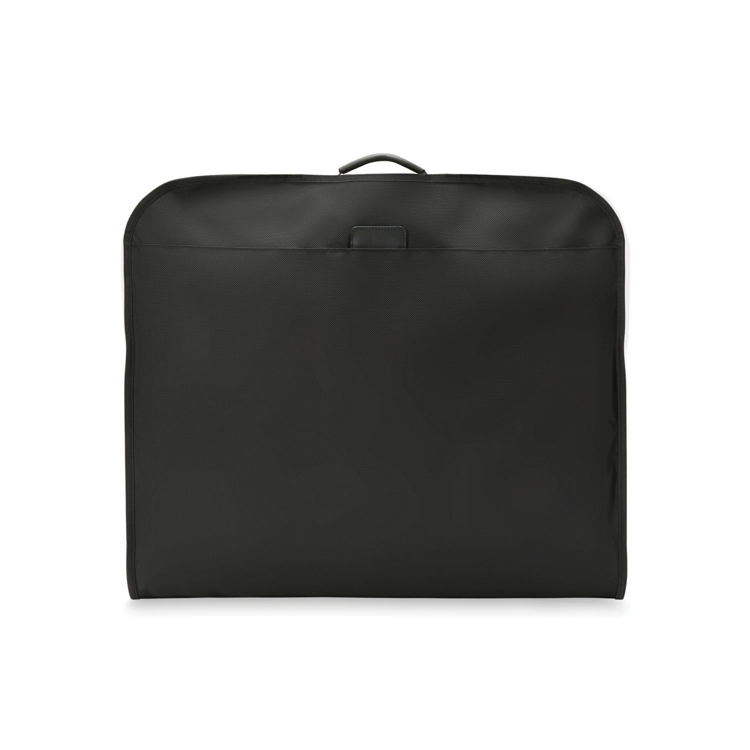 Briggs and Riley Classic Garment Bag Black Back View