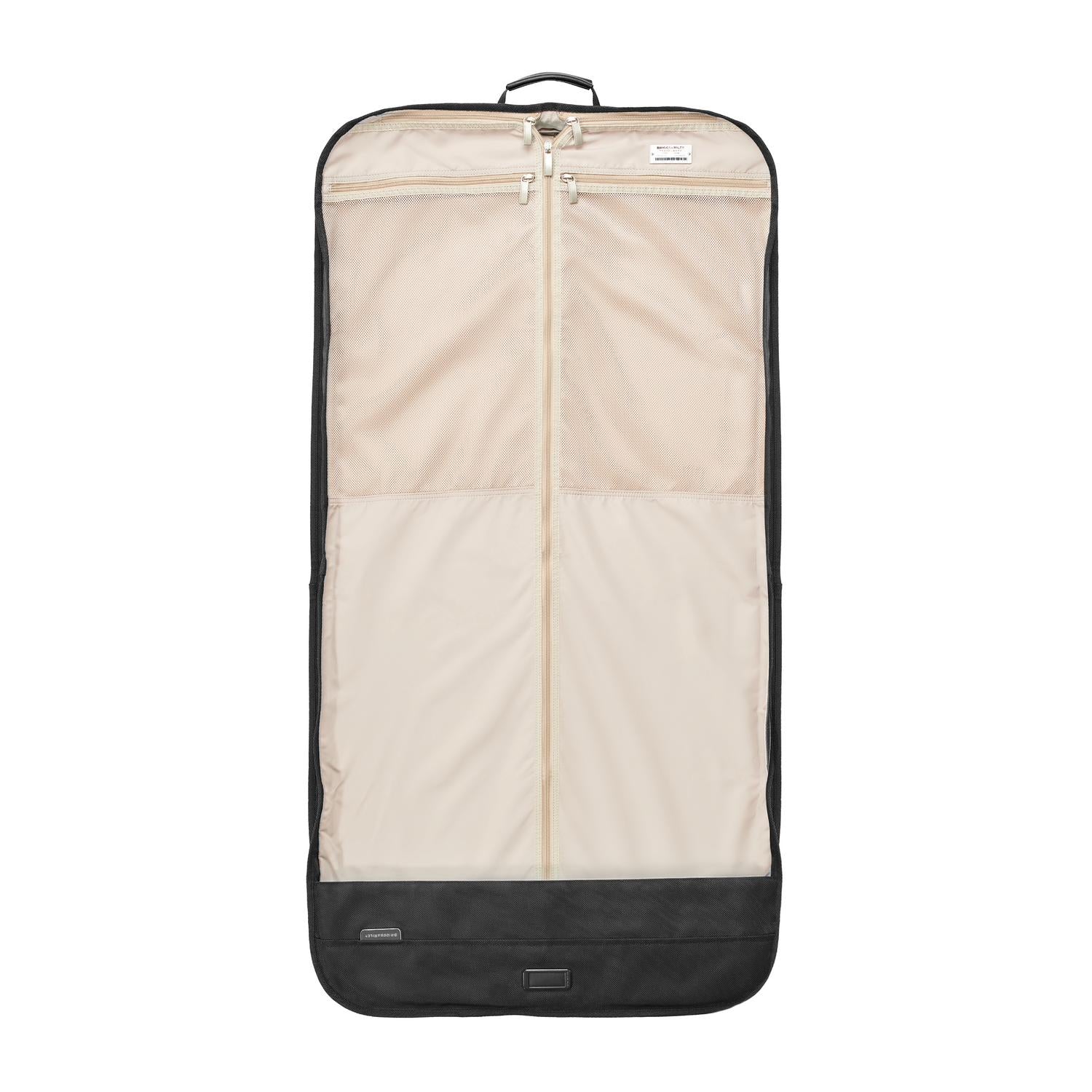 Briggs and Riley Classic Garment Bag Black Open View