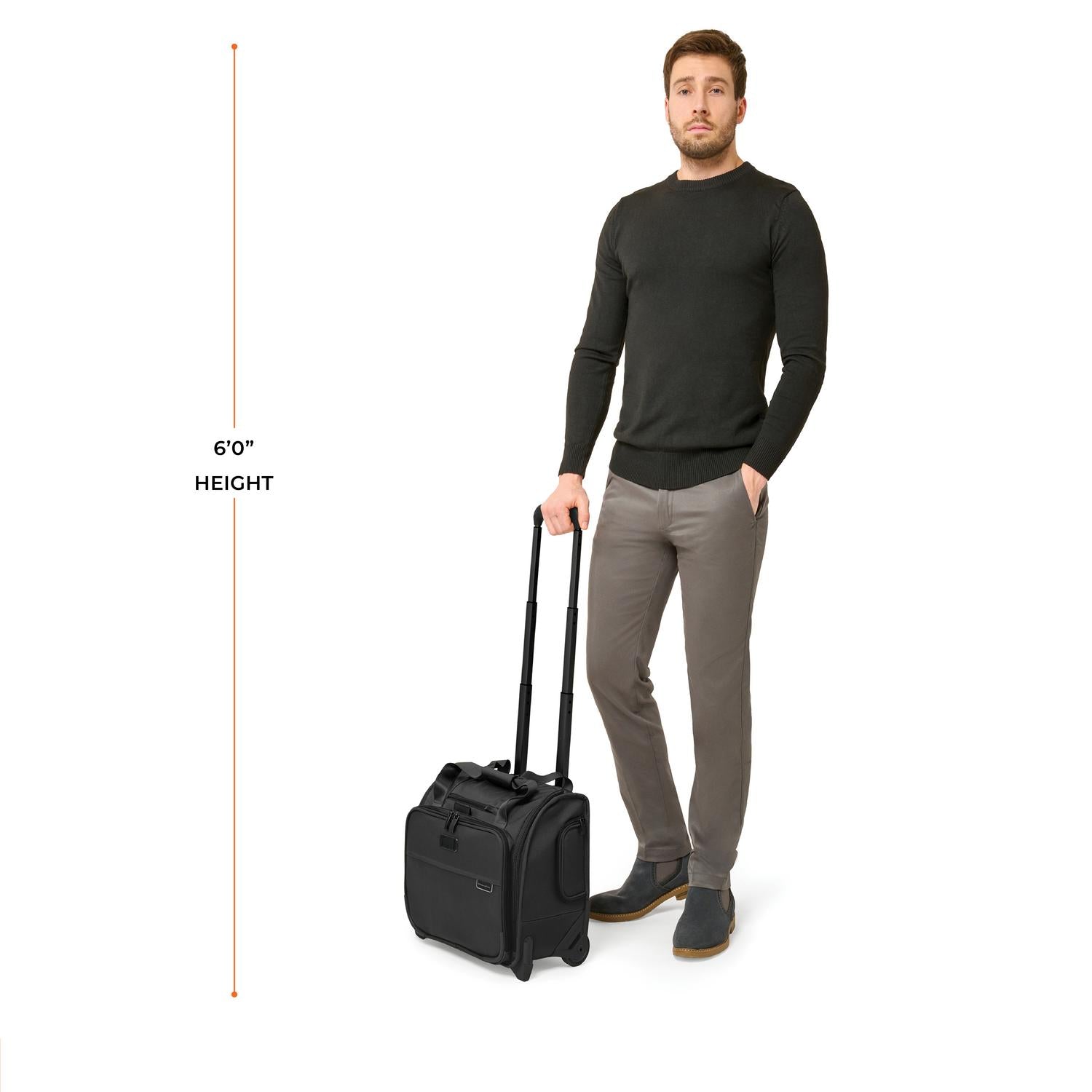 Briggs and Riley 2-Wheel Cabin Bag, Model Height 6&