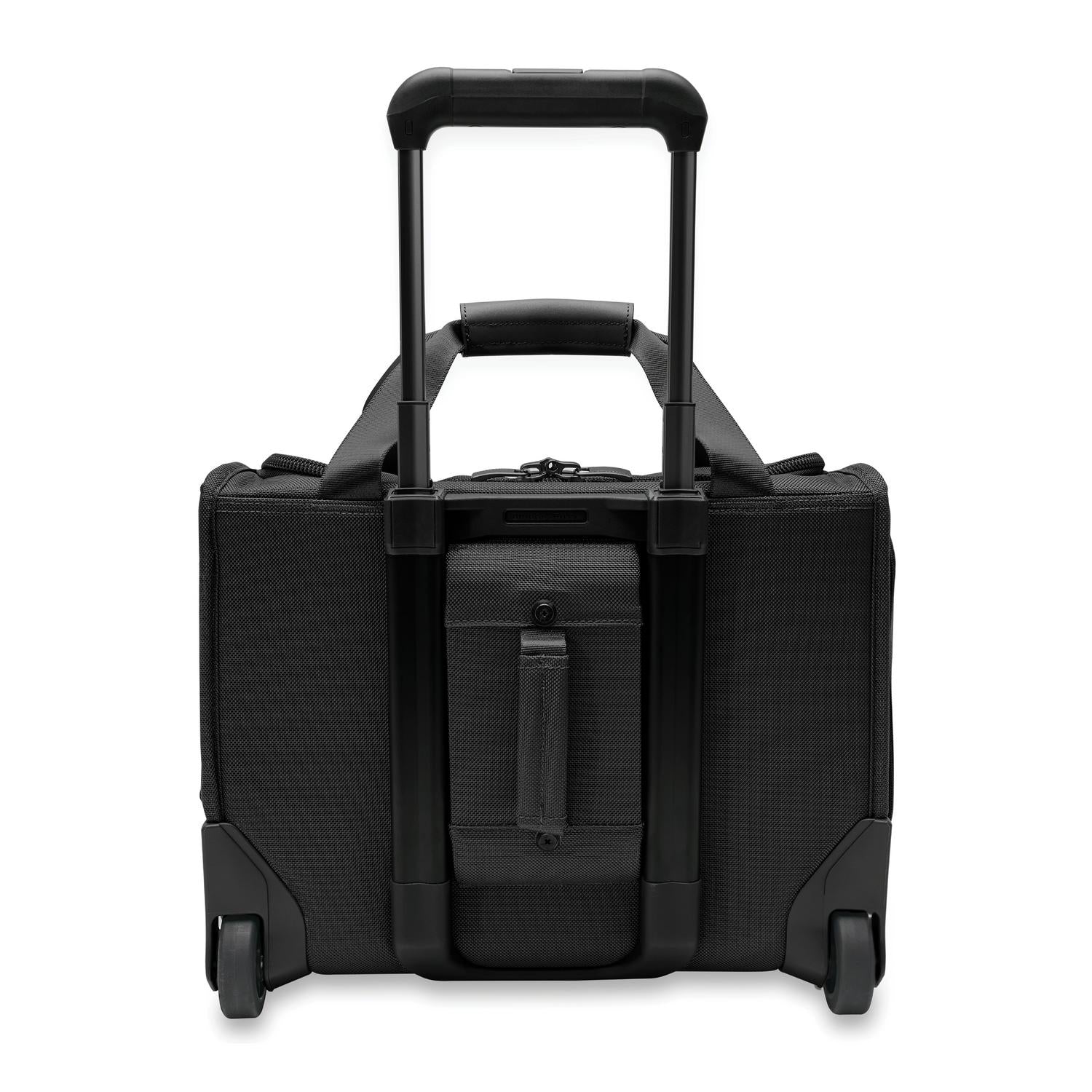 Briggs and Riley 2-Wheel Cabin Bag Black Back View