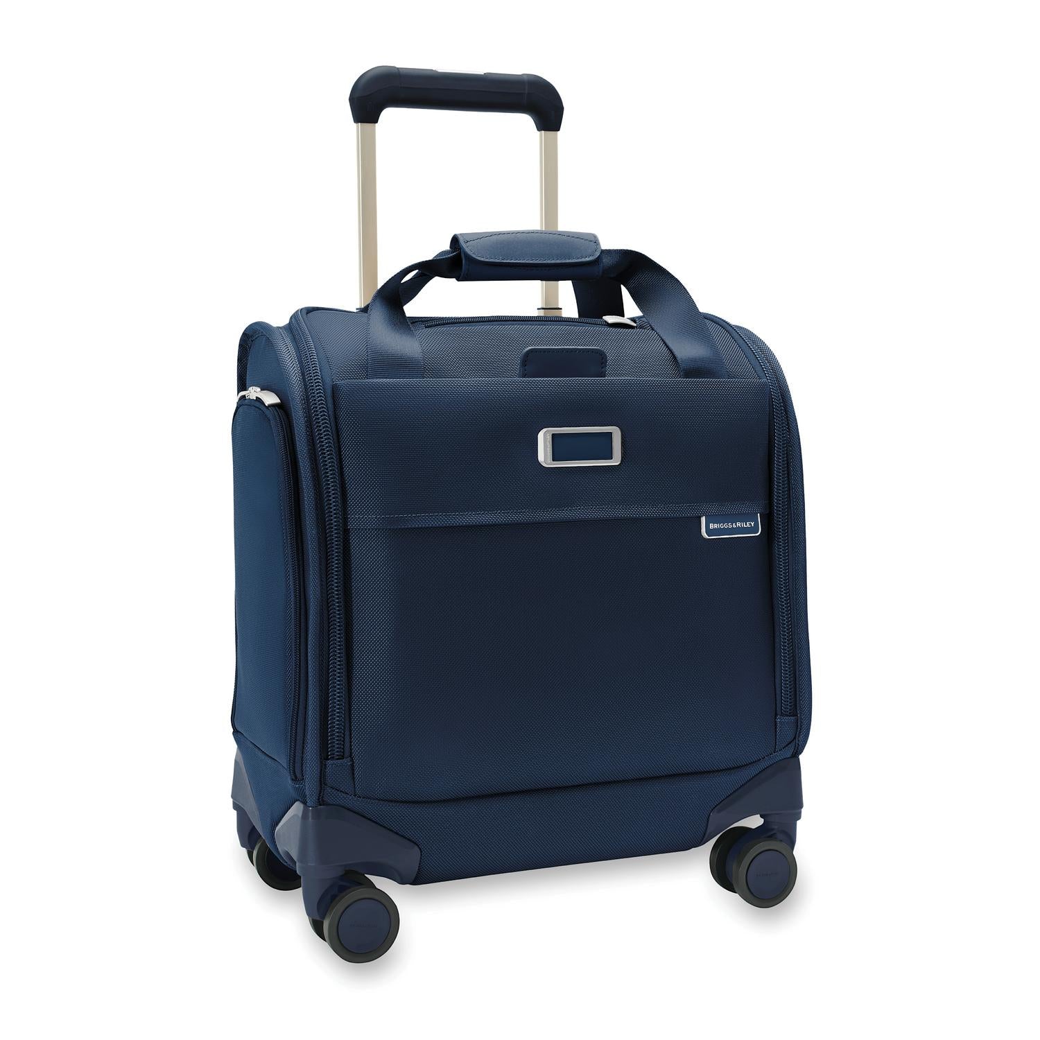 Briggs and Riley Baseline Cabin Spinner Navy Side View
