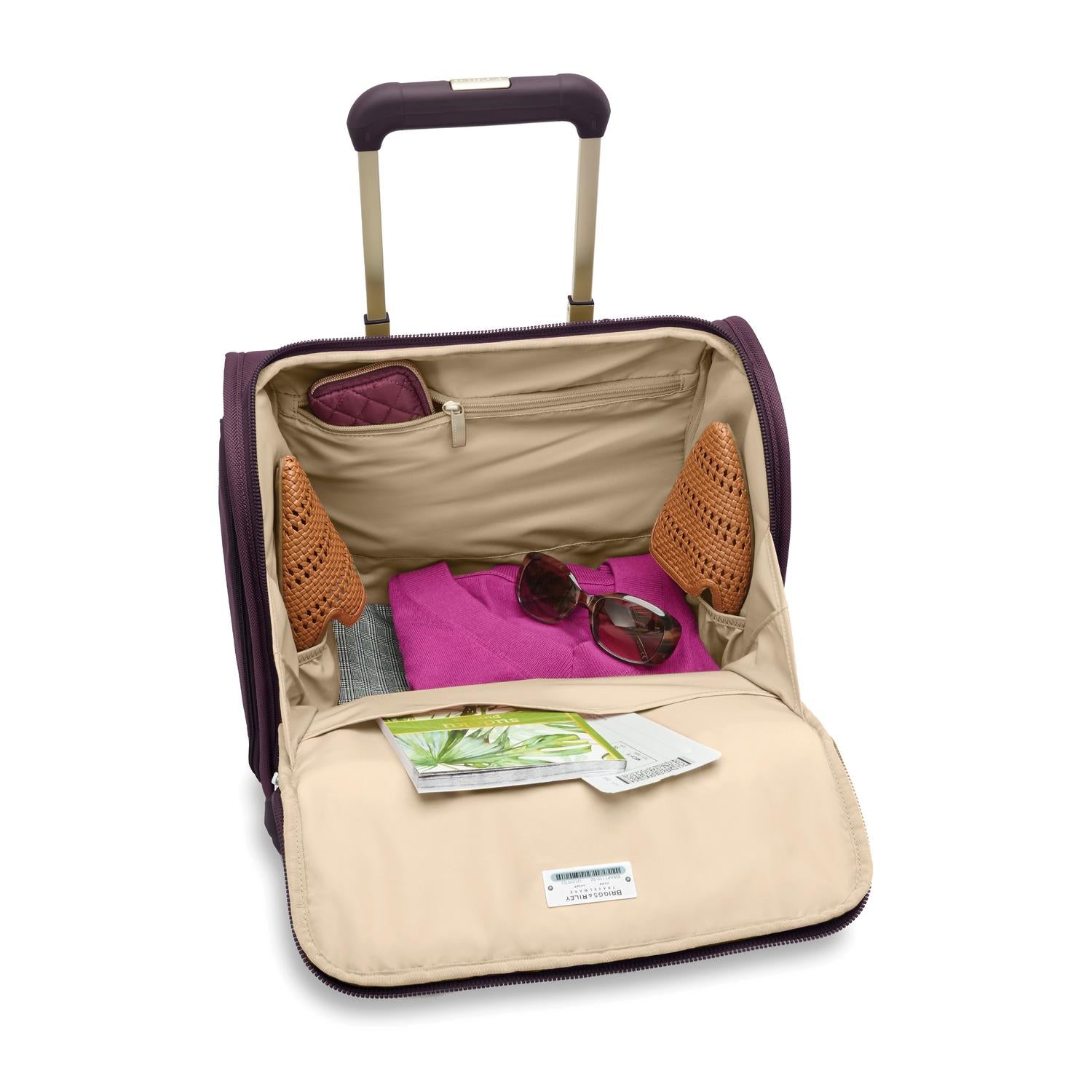 Baseline Cabin Spinner Plum Open