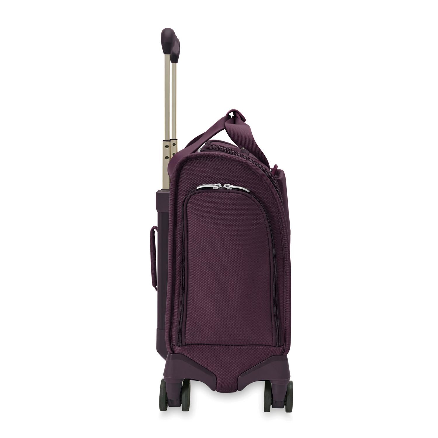 Baseline Cabin Spinner Plum Side Pocket