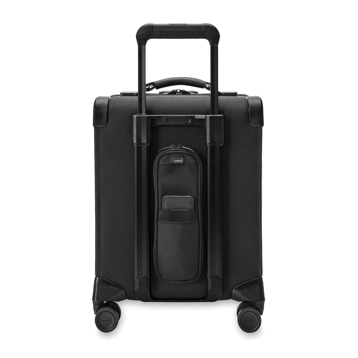 Briggs and Riley Compact Carry-On Spinner Black Back View