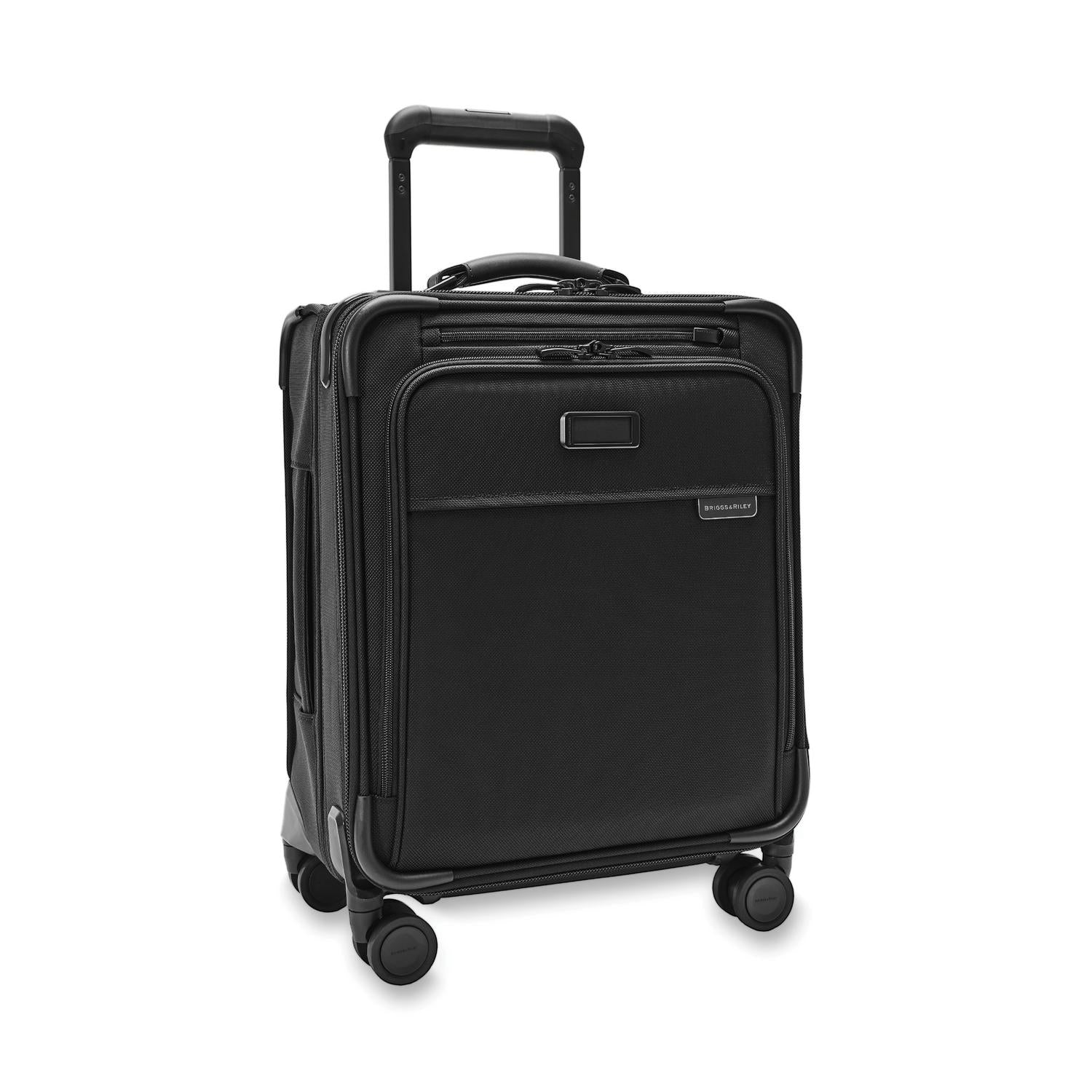 Briggs and Riley Compact Carry-On Spinner Black Side View