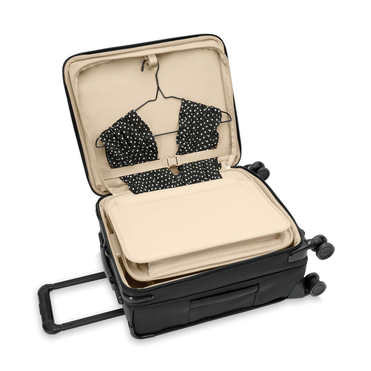 Briggs and Riley Global Carry-On Spinner Olive Tri-fold Garment Folder